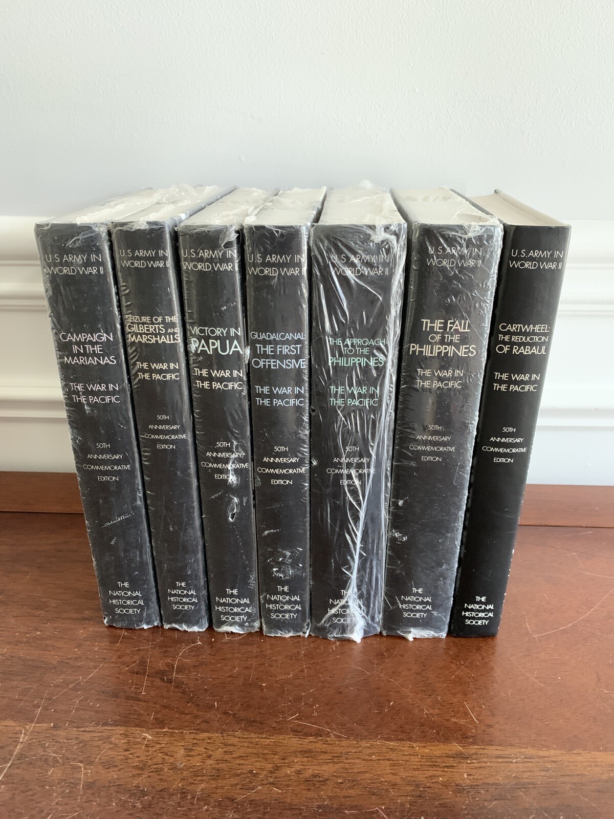 Lot 7 Books~ U.S. ARMY IN WORLD WAR 2 ~ National Historical Society ~ 50th Anniv