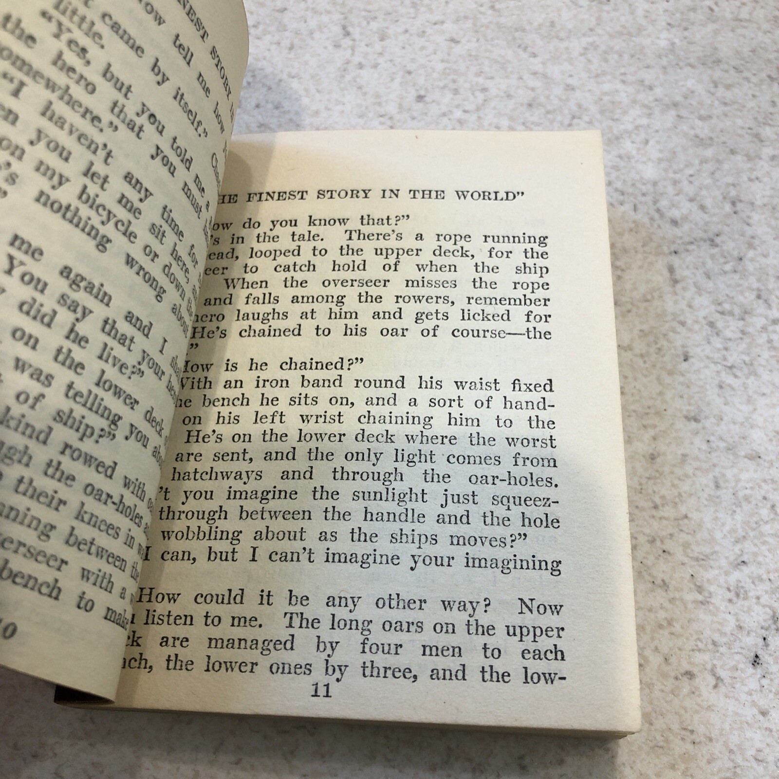 Little Leather Library Corp Redcroft Edition Finest Story in the World Kipling