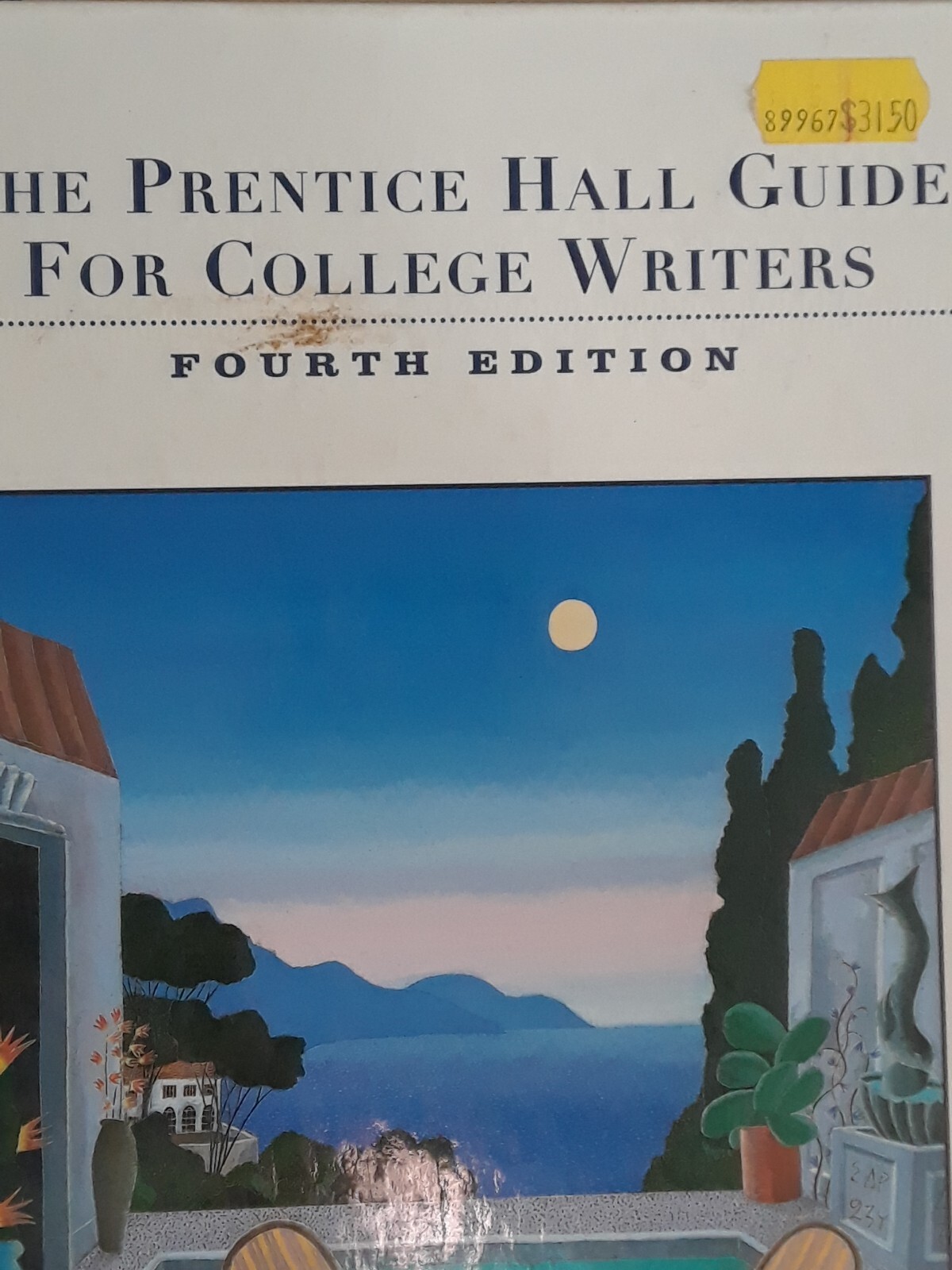 Prentice-Hall Guide for College Writers by Stephen Reid (1997, Hardcover)