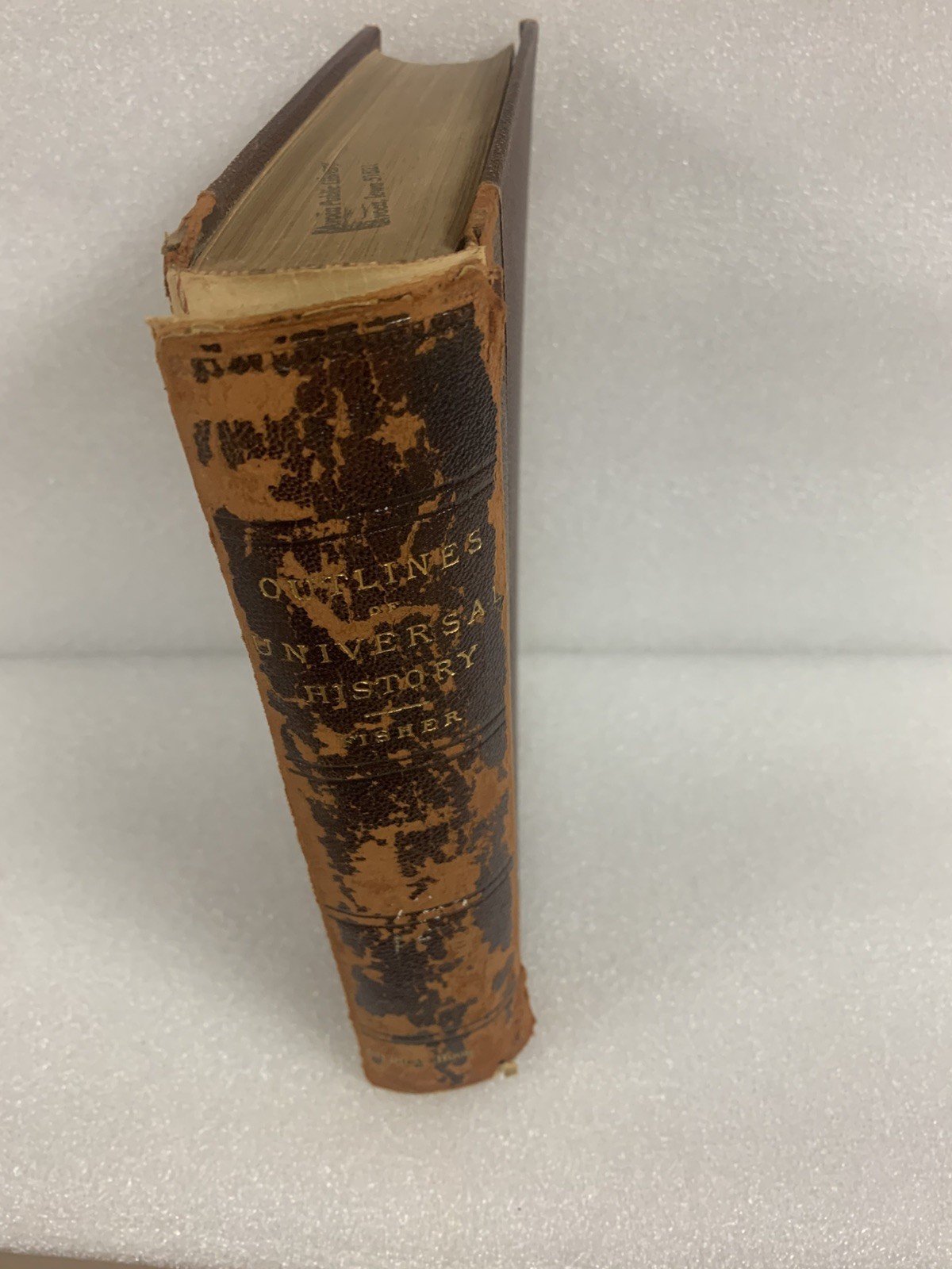 OUTLINES Of UNIVERSAL HISTORY,DESIGNED As TEXT BOOK,1885,G.P.Fisher D.D.,Maps