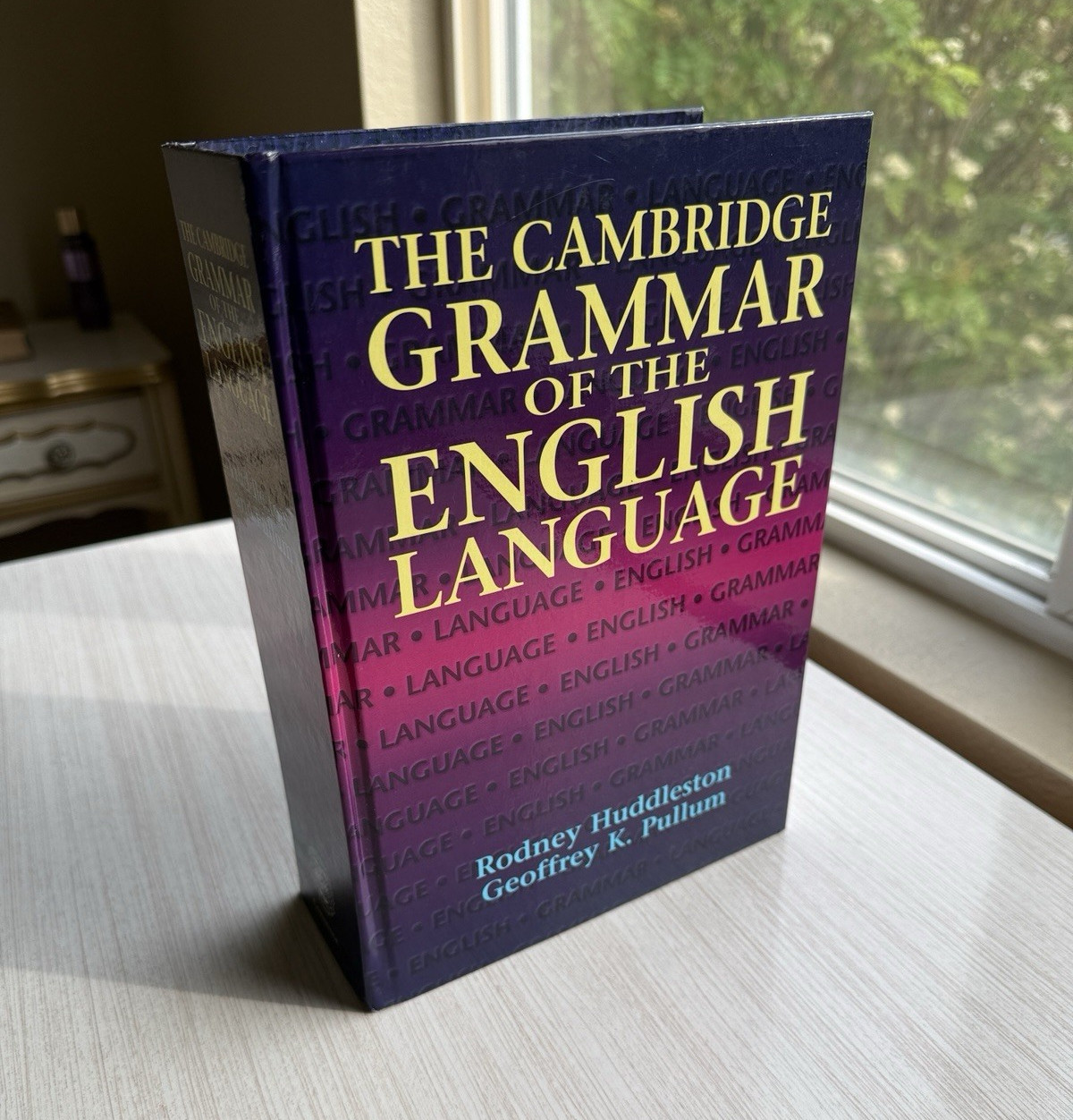 The Cambridge Grammar of the English Language Hardcover – Huddleston & Pullum