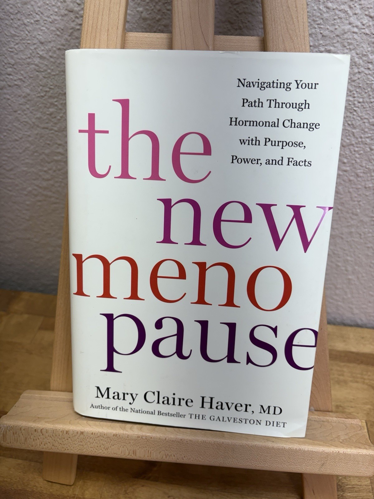 The New Menopause Mary Claire Haver MD HC 2024 First Edition Hardcover