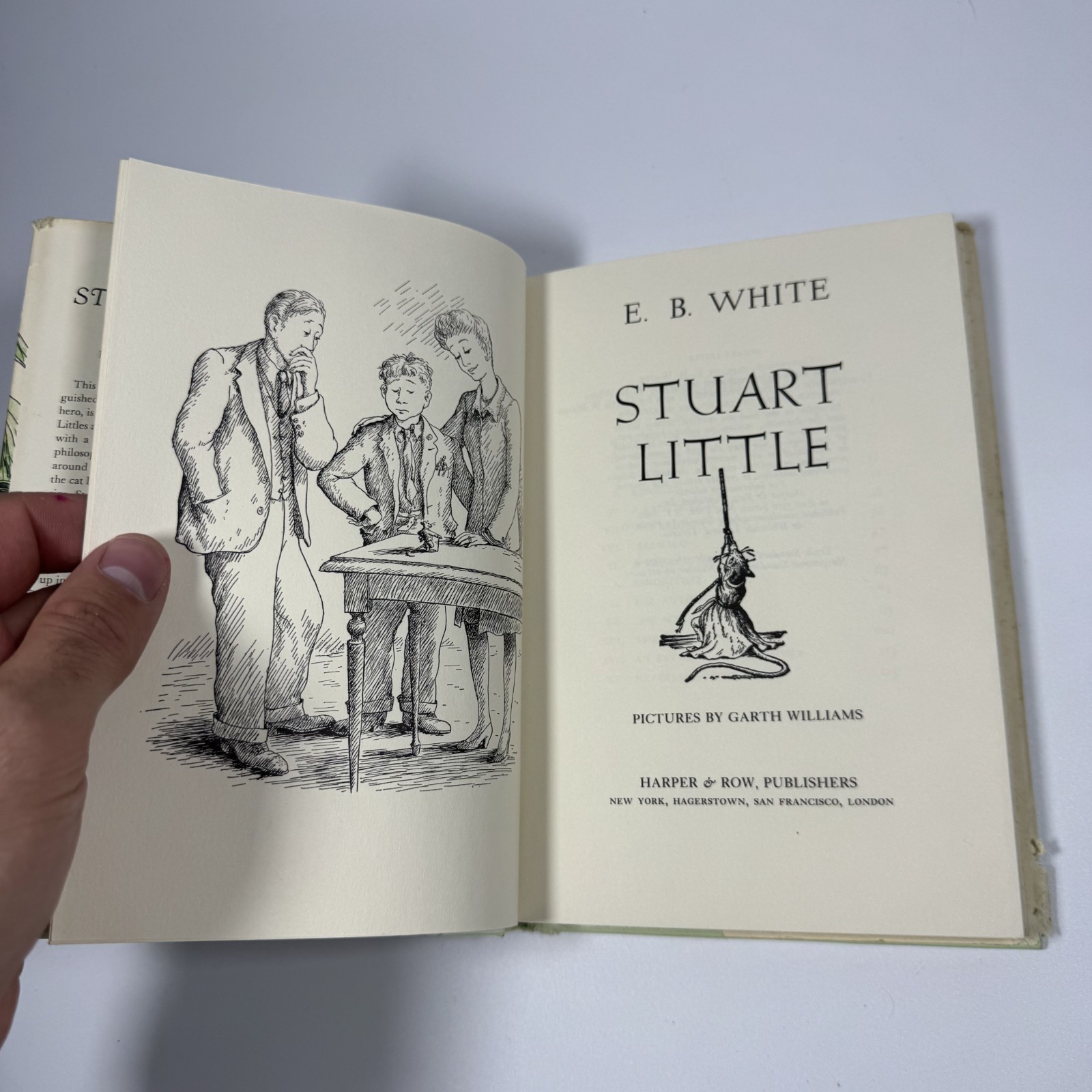 Stuart Little by E.B. White – 1973 HC w/ DJ Rare Book Club Edition 1945