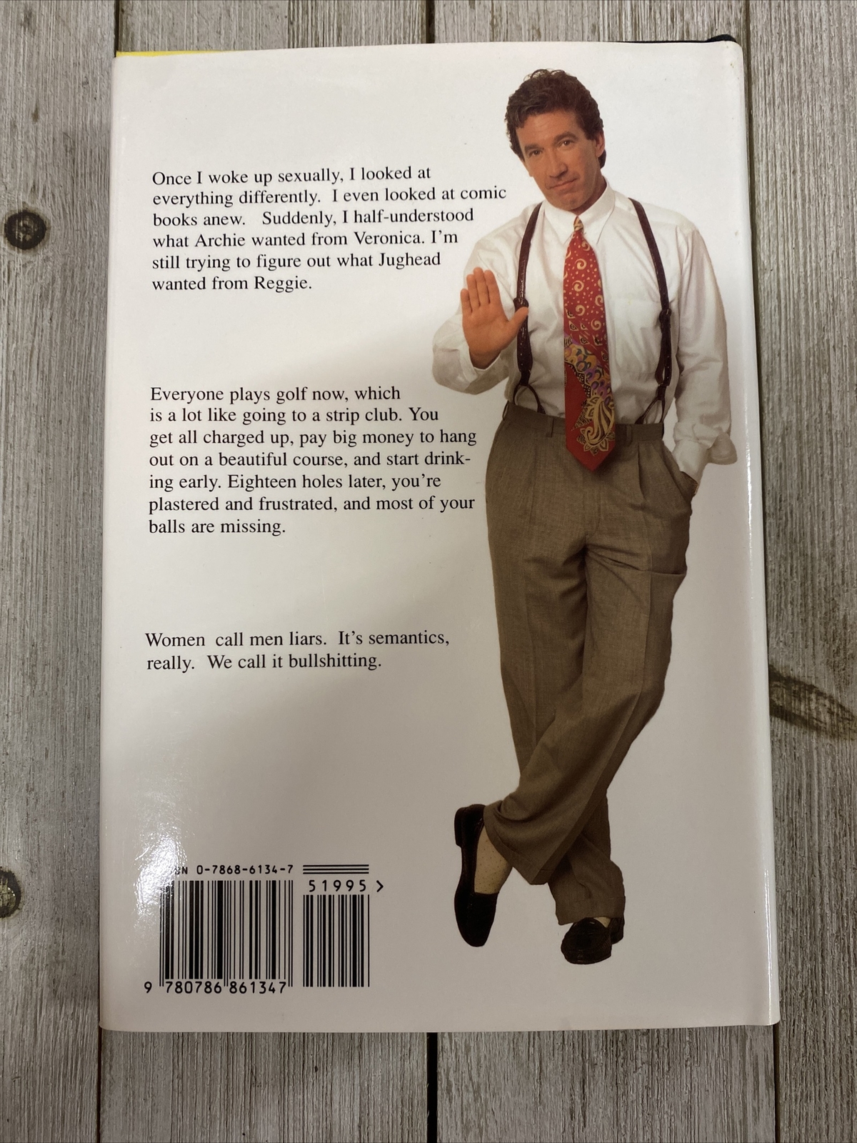 Tim Allen Don’t Stand Too Close To A Naked Man Hard Cover