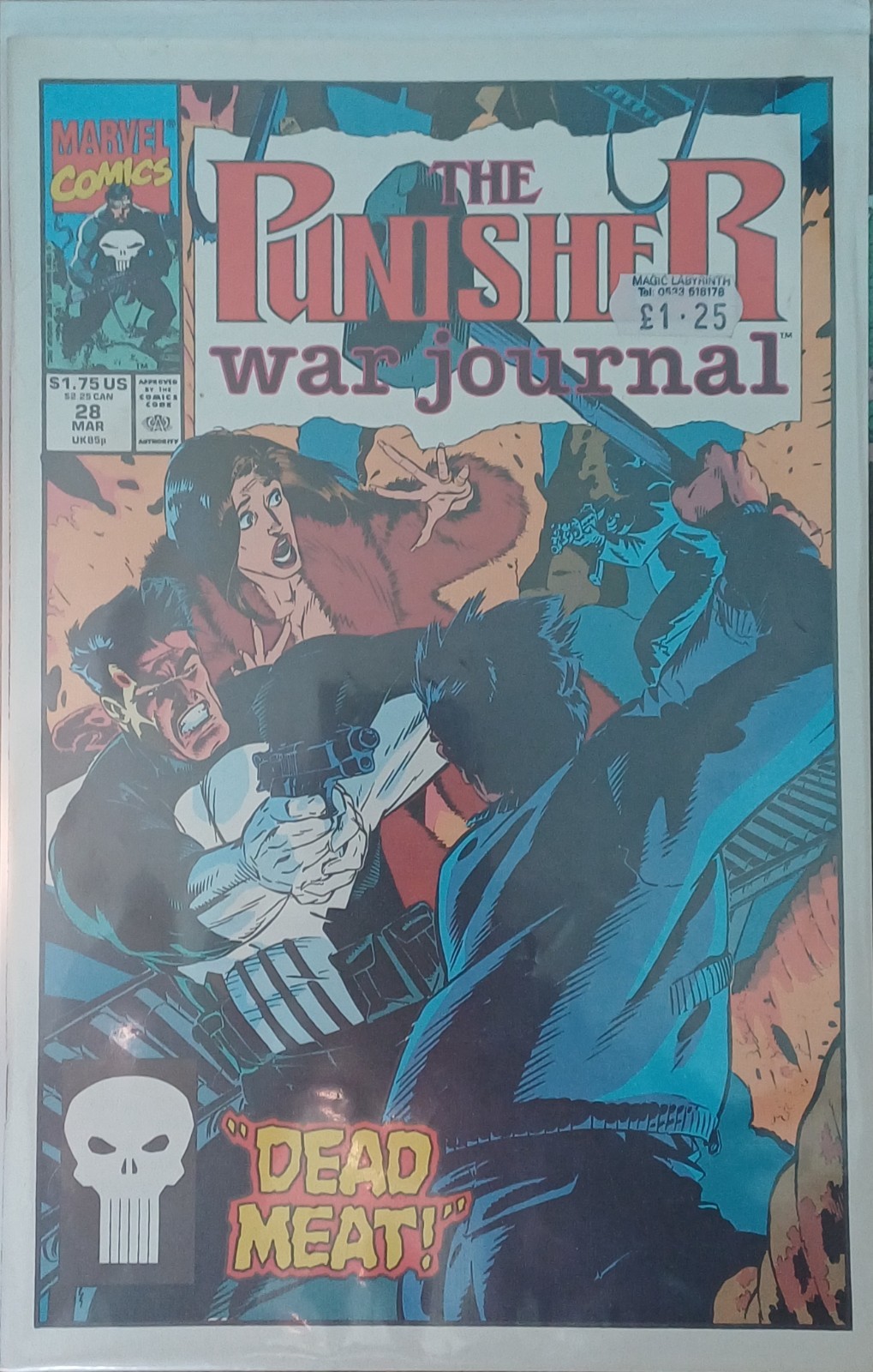 Punisher War Journal #28, Marvel Comics, 1991