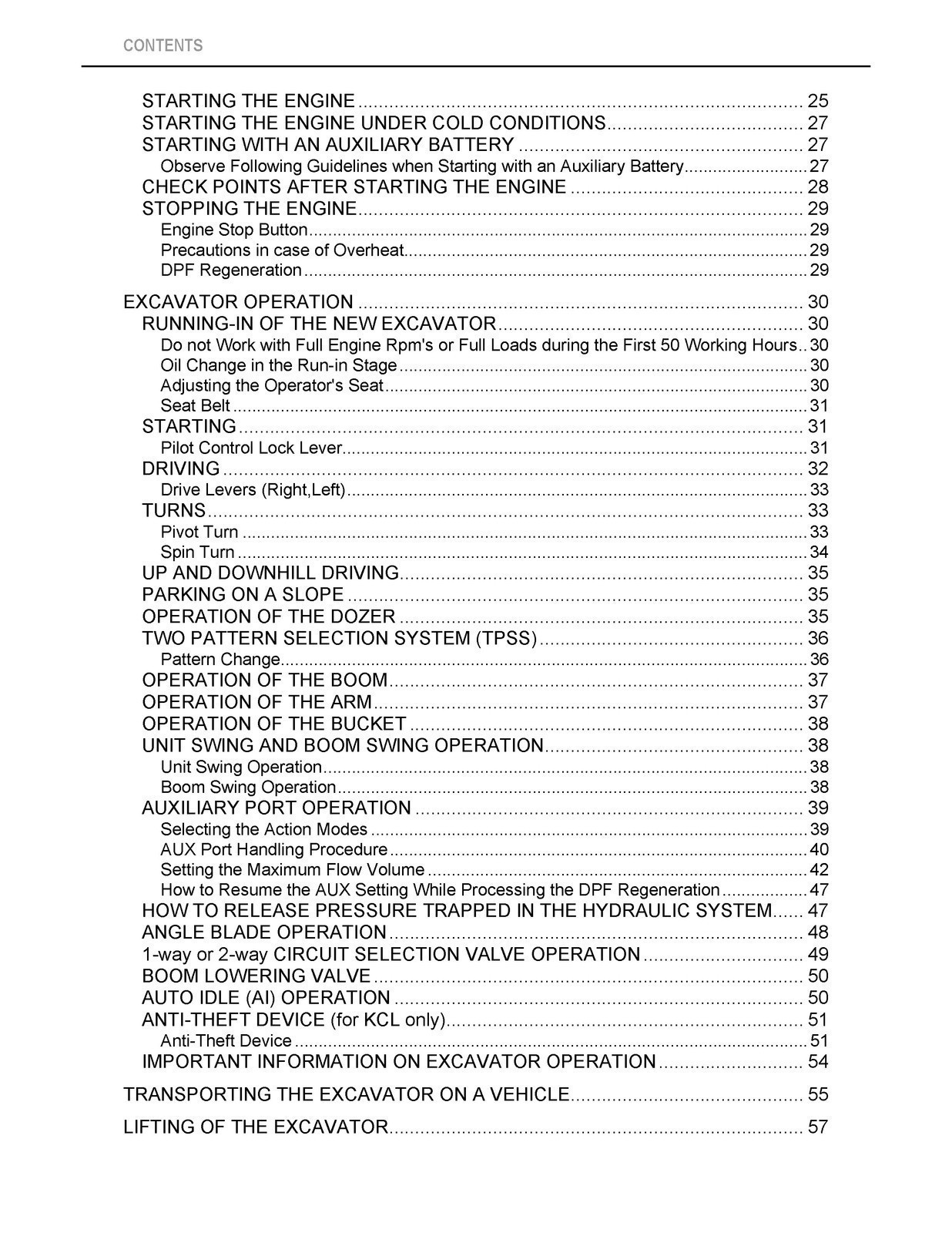 KUBOTA KX080-4 EXCAVATOR OPERATORS MANUAL – STEEL SPIRAL BINDING – TOUGH COVERS