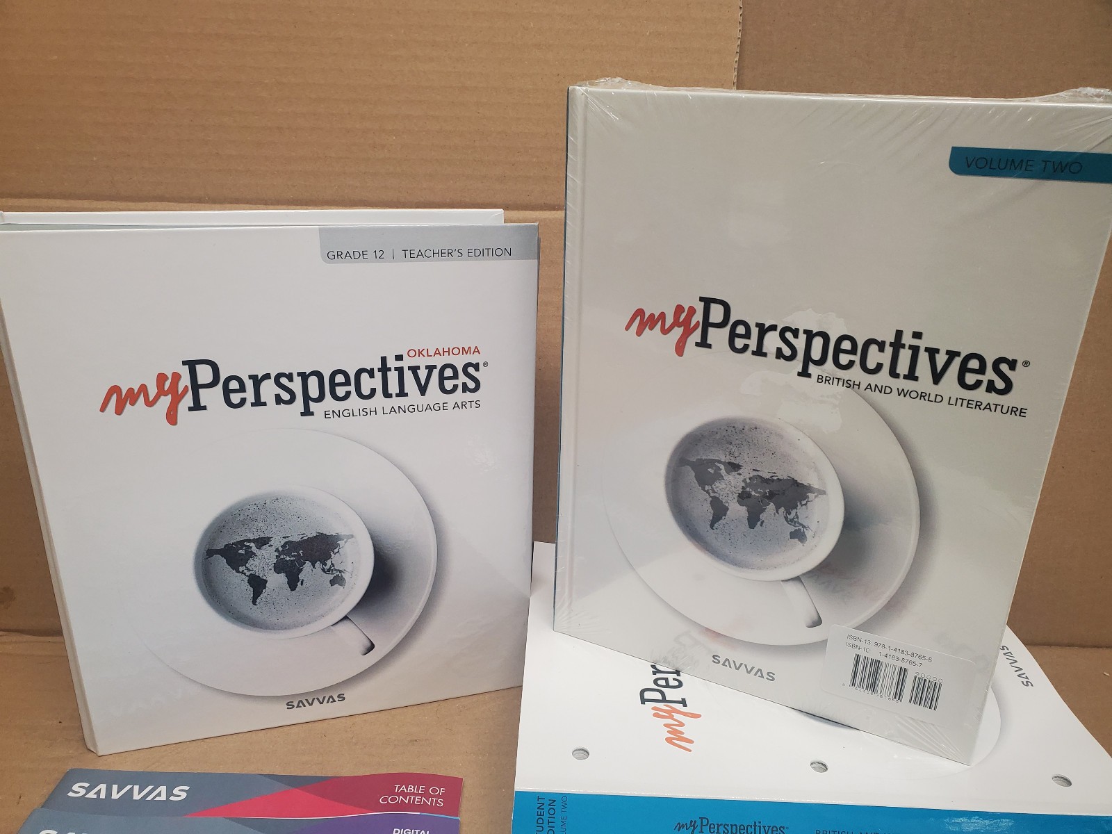 Grade 12: My Perspectives English Language Arts Savvas Learning Co Complete *NEW