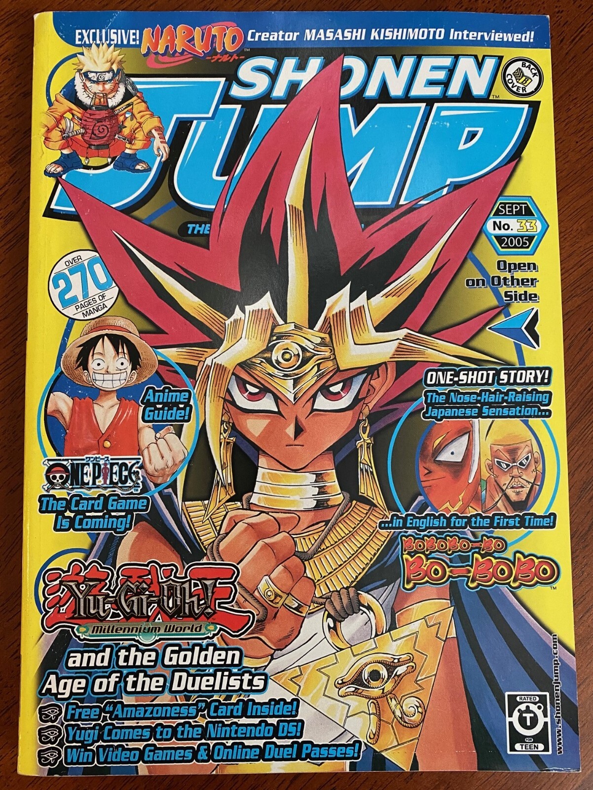 SHONEN JUMP Magazine Manga (Viz Media, SEPT 2005 No. 33, 270 Pages) Japan Anime