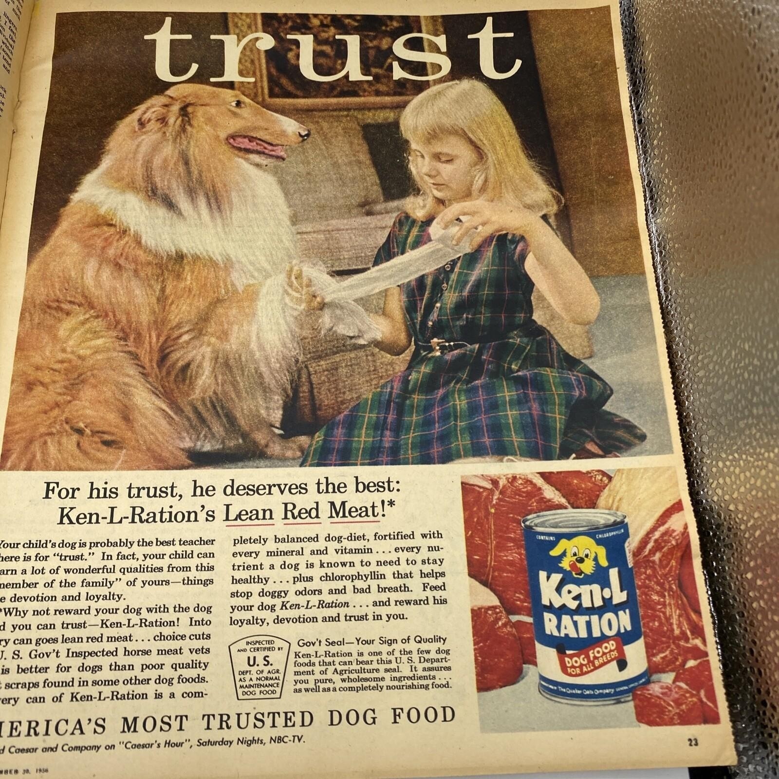 New York Times Magazine DEC 3, 1956 – Year Recap – Politics – Amazing Ads