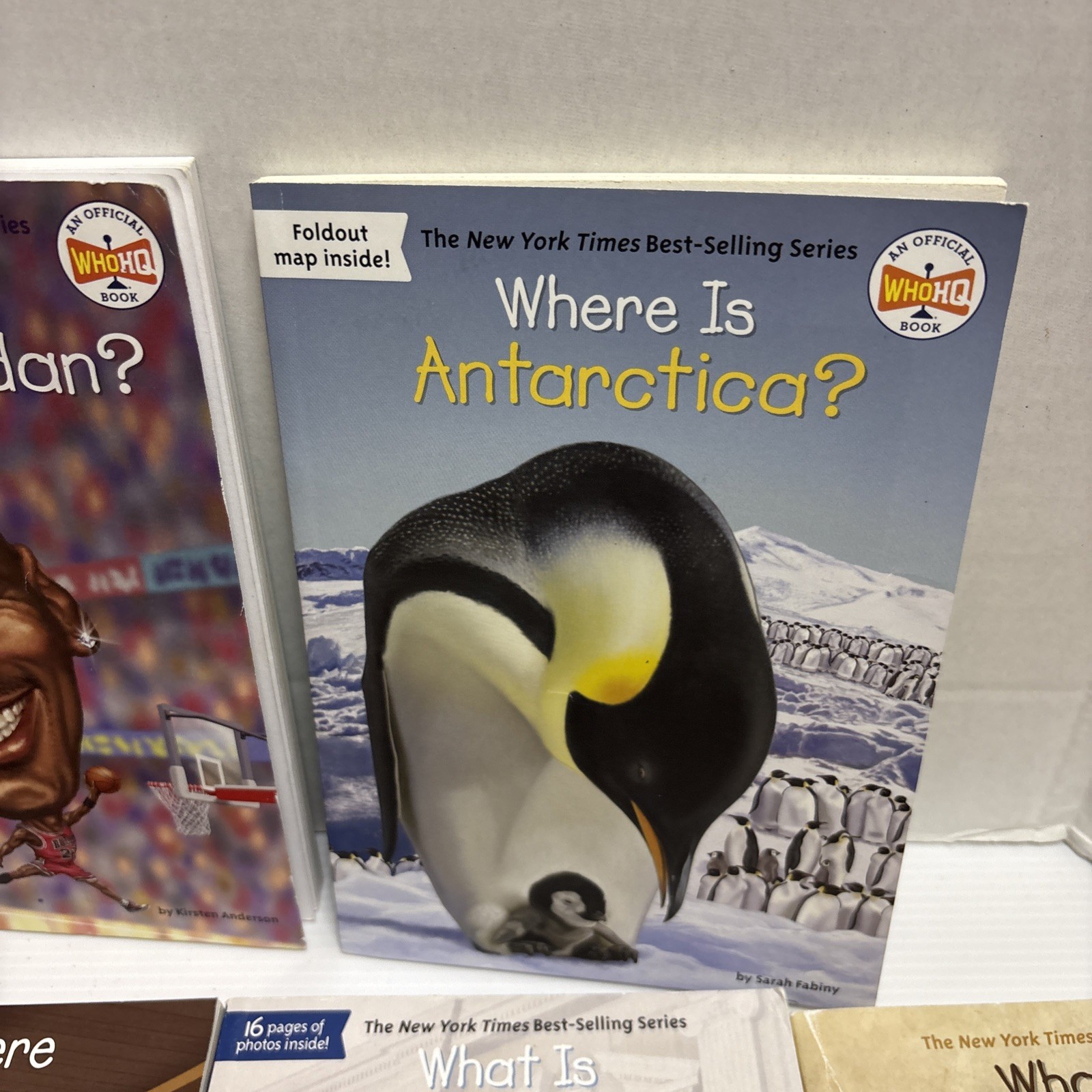 Who Was What Is Where Is Book Lot of 15 Michael Jordan Walt Disney Salem Witch