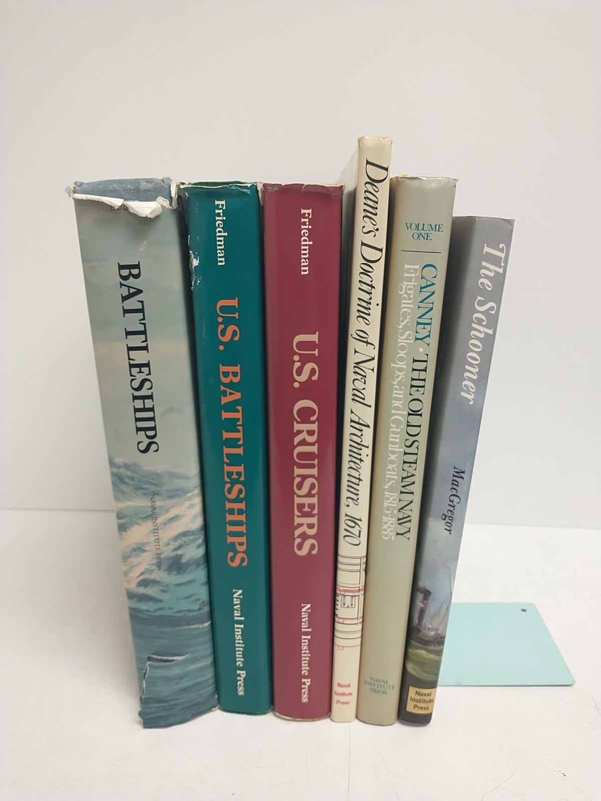 Naval Institute Press Hardcover Book Lot of 6 Maritime Military History