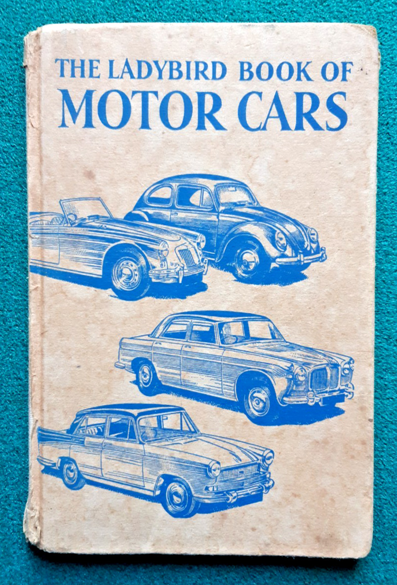 The Ladybird Book of Motor Cars – 1961 – Series 584 – David Carey