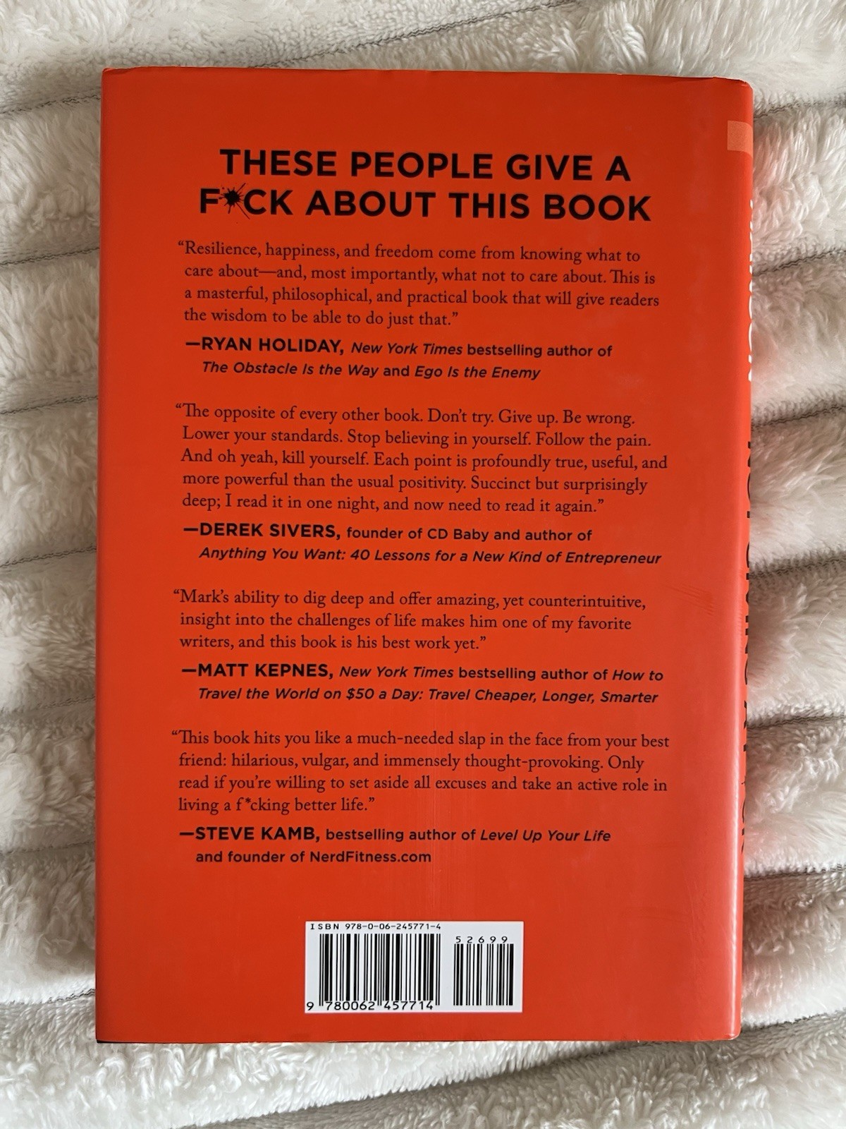 Productivity & Habits | 5 books | Mel Robbins | Bishop | Manson | Allen