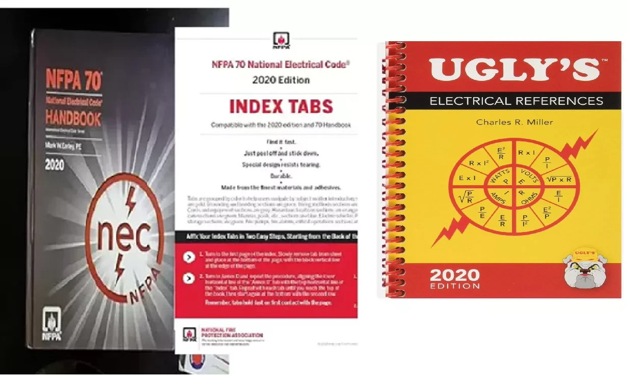 NFPA 70 National Electrical Code Handbook 2020 Ed With Tab Hardcover +ugly 2020