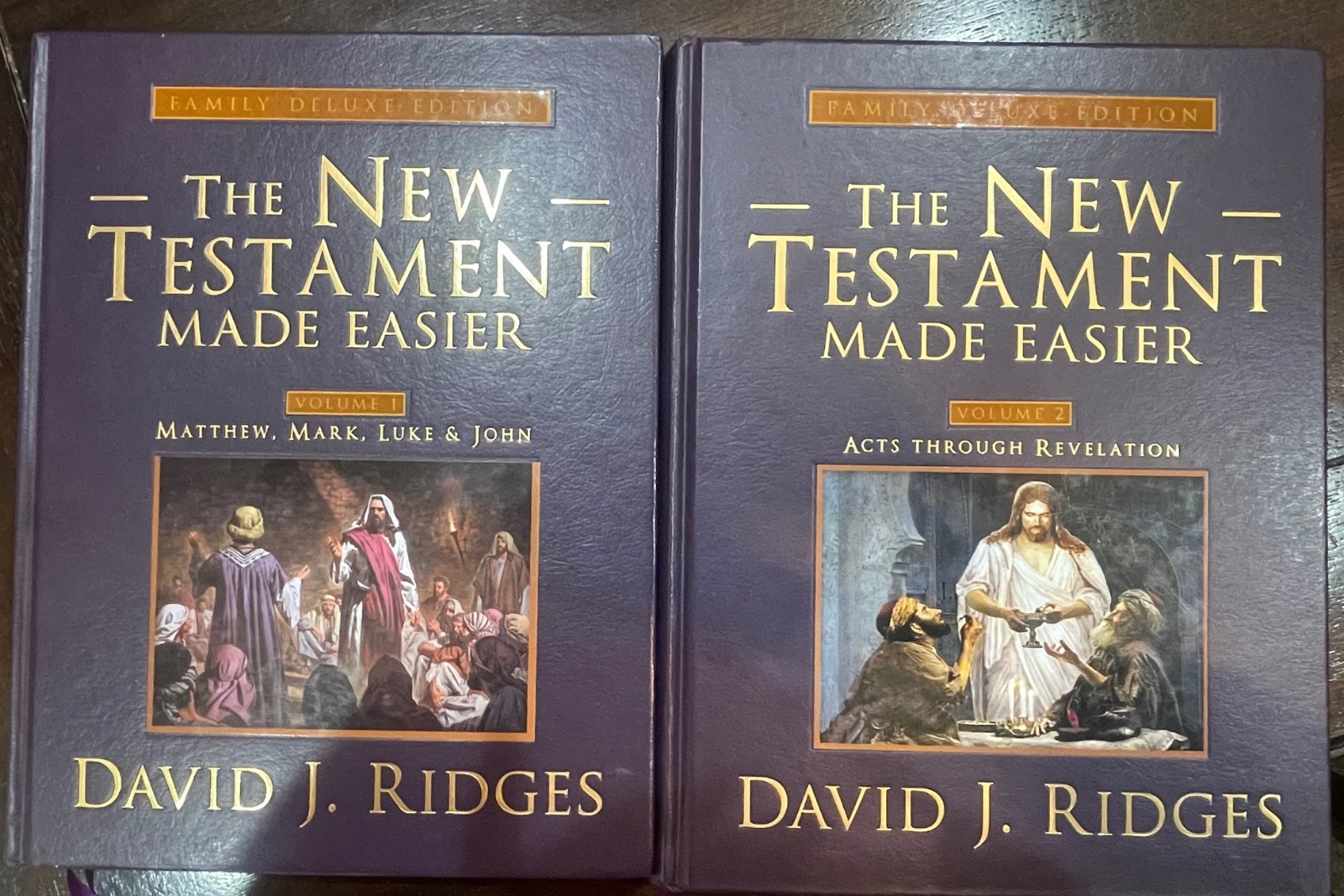The New Testament Made Easier Family Deluxe Set by David J. Ridges (LDS)