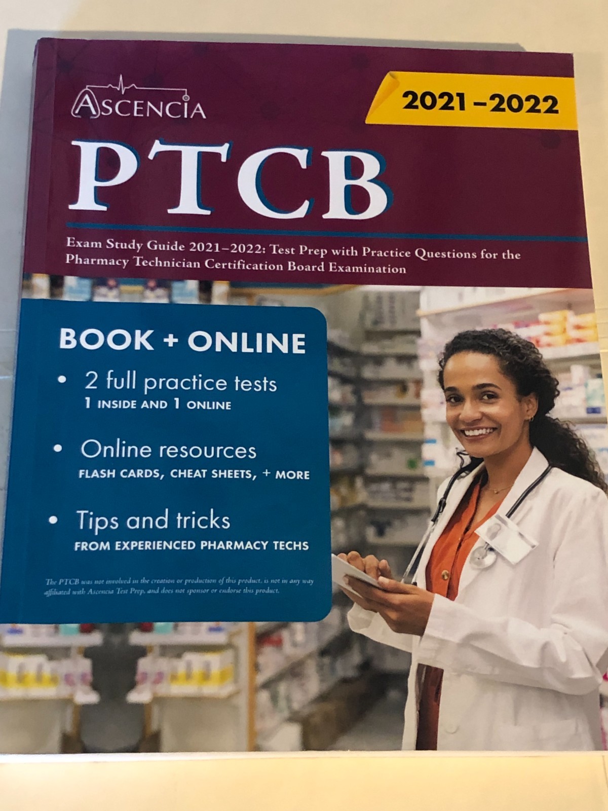 Ascencia PTCB Exam Study Guide 2021-22: Test Prep Practice Questions PTCB Exam