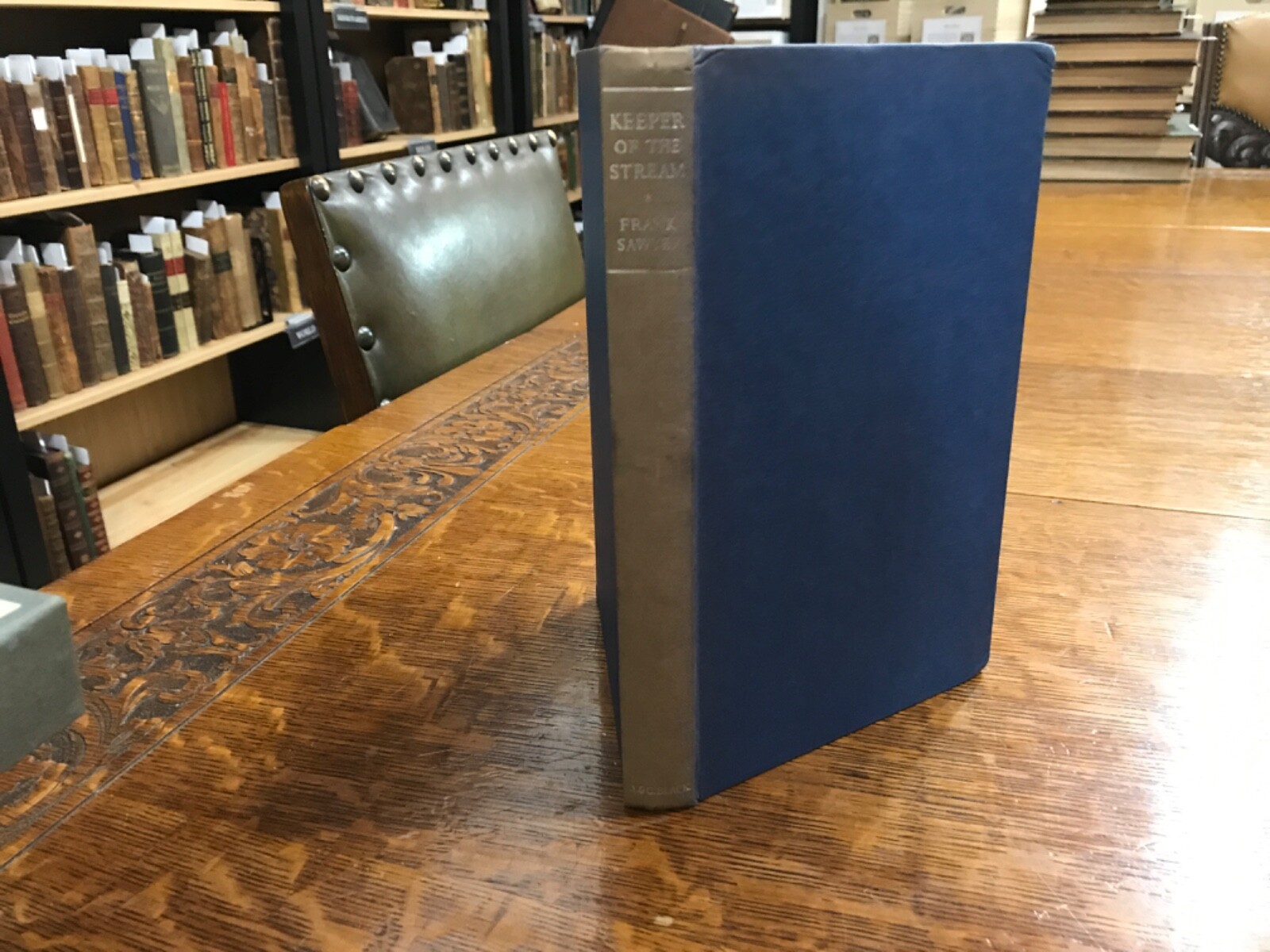 1952 Keeper of the Stream The Life of a River and Its Trout Fishery Frank Sawyer