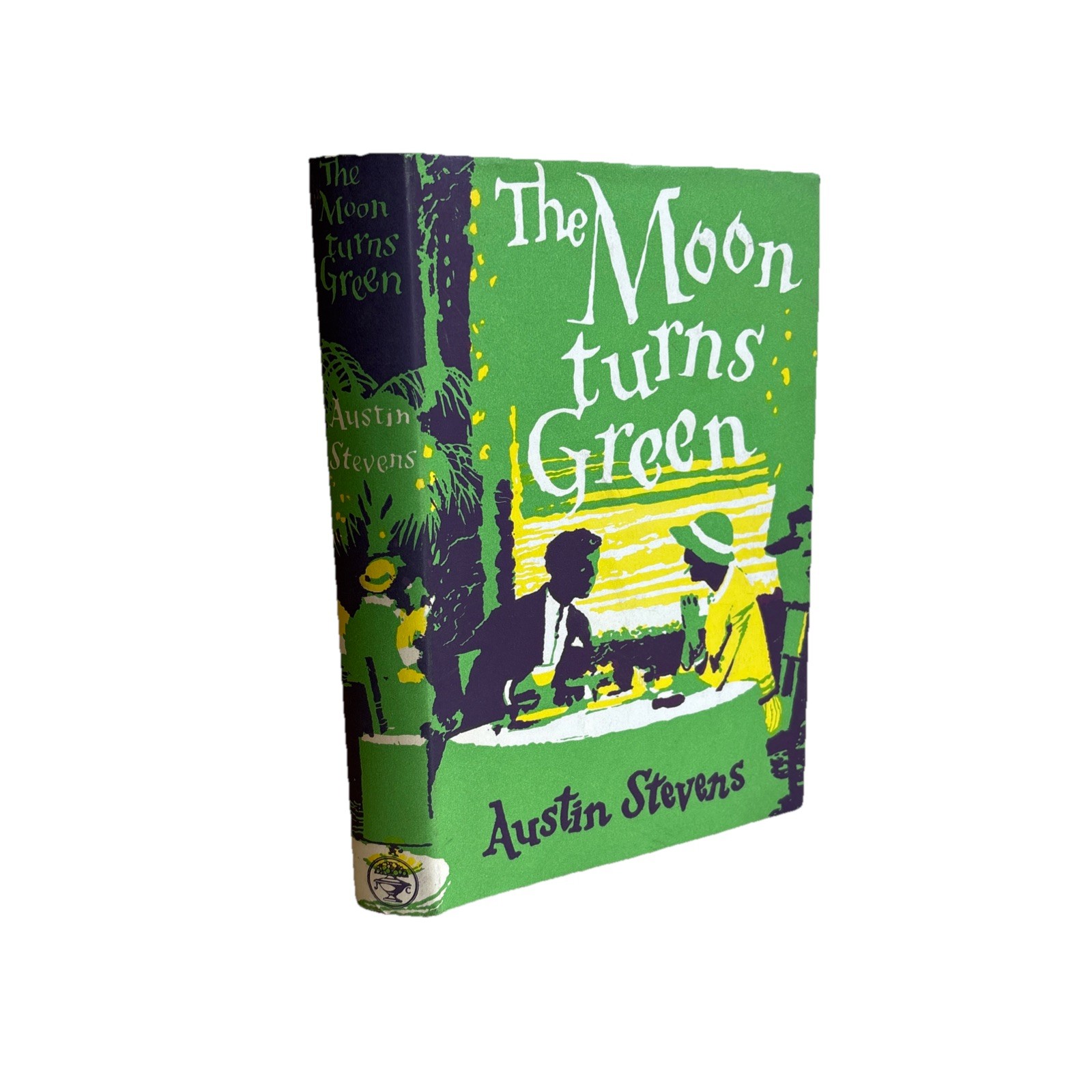 Austen Stevens The Moon Turns Green – Jonathan Cape 1961 HB DJ – 1st Edition