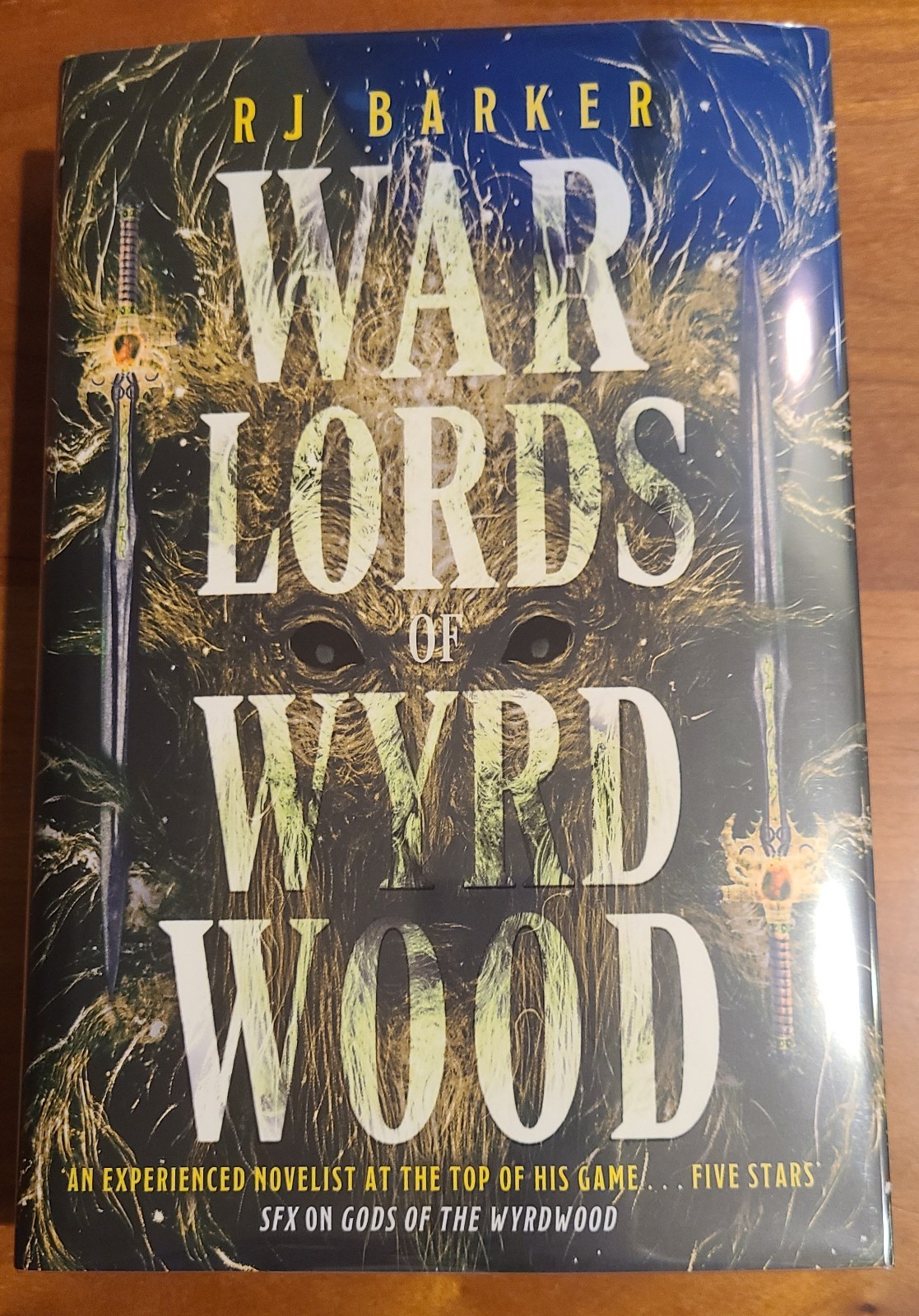 Gods, Warlords, and Heart of Wyrdwood – RJ Barker SIGNED/Numbered Broken Binding