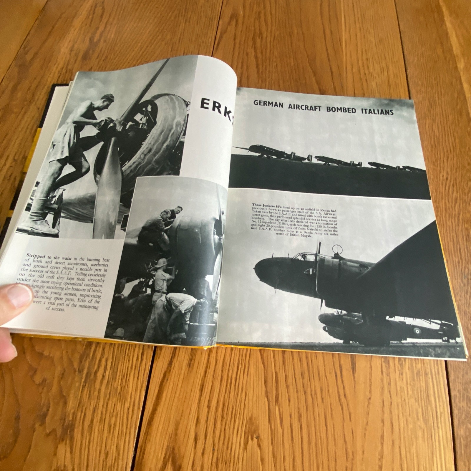 Springbok World War 2 by Harry Klein Hardcover 1946