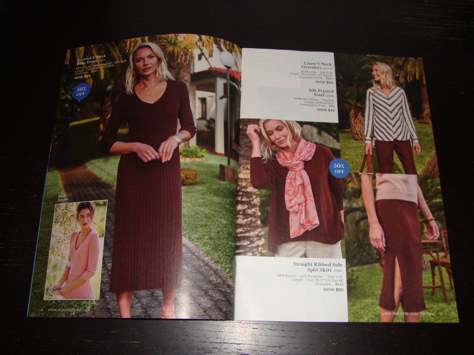 PURE COLLECTION Women’s Fashion CATALOG Spring Clearance 2020 – 52 Pages