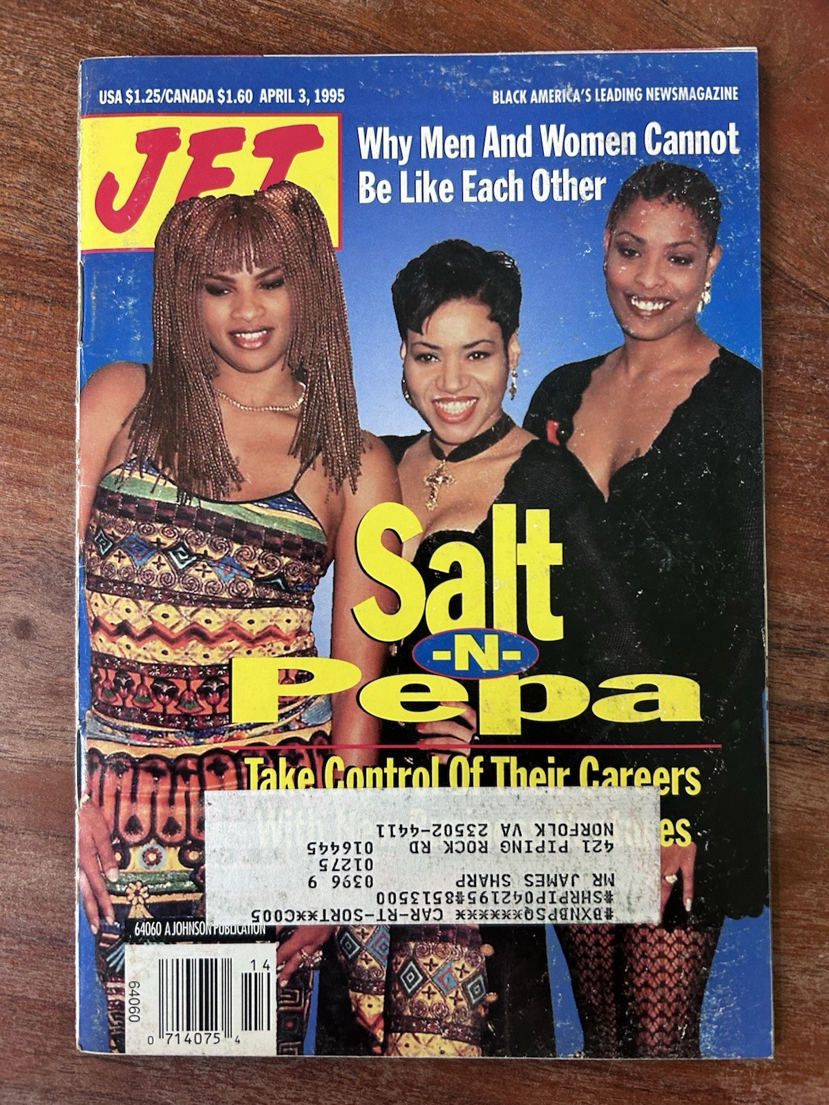 Jet Magazine April 3, 1995 Salt N Pepa