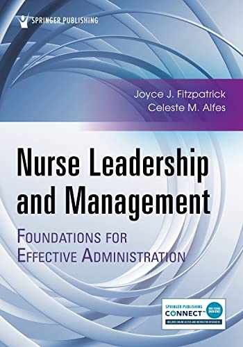 Nurse Leadership and Management: – Paperback, by Fitzpatrick PhD MBA – Very Good