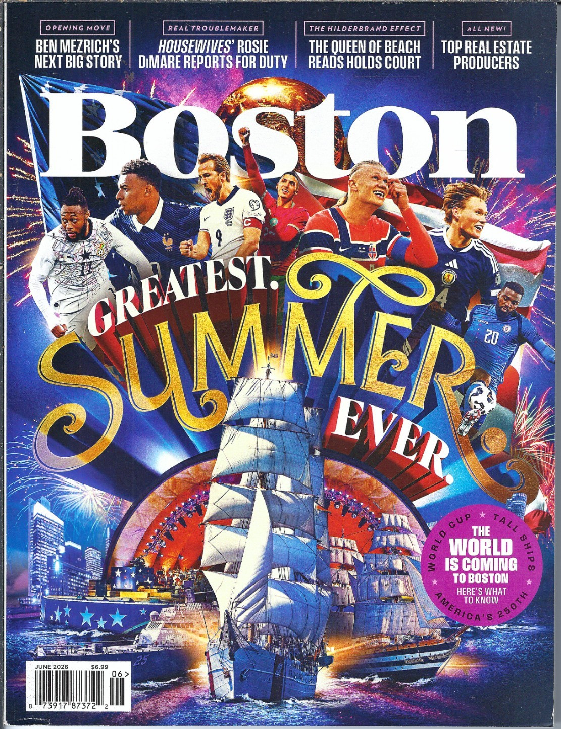 Boston Magazine June 2026 Greatest Summer Ever Ben Mezrich Real Estate Producers