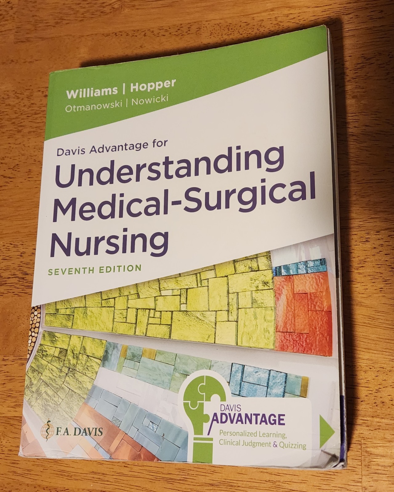 Davis Advantage for Understanding Medical-Surgical Nursing – Paperback – GOOD