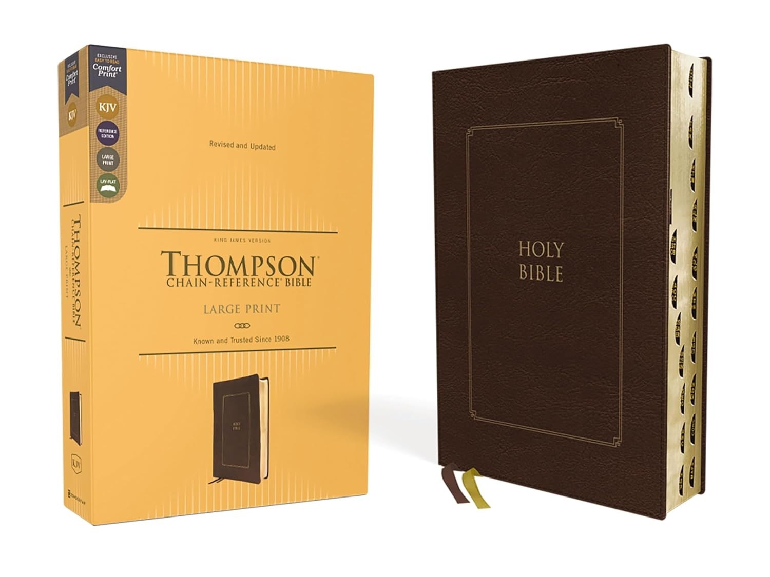 KJV Thompson Chain-Reference Bible, Large Print, Leathersoft, Red-Letter