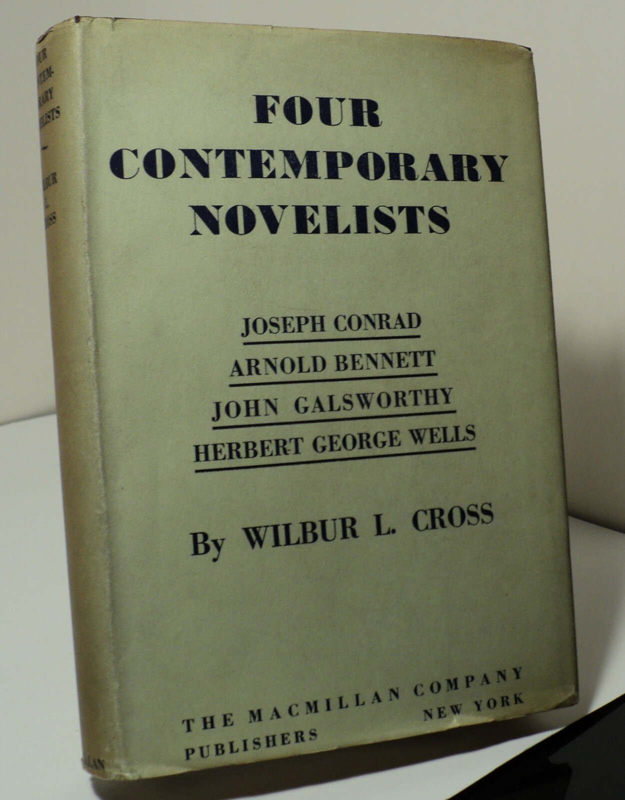 Four Contemporary Novelists by Wilbur L Cross – Conrad Bennett Wells