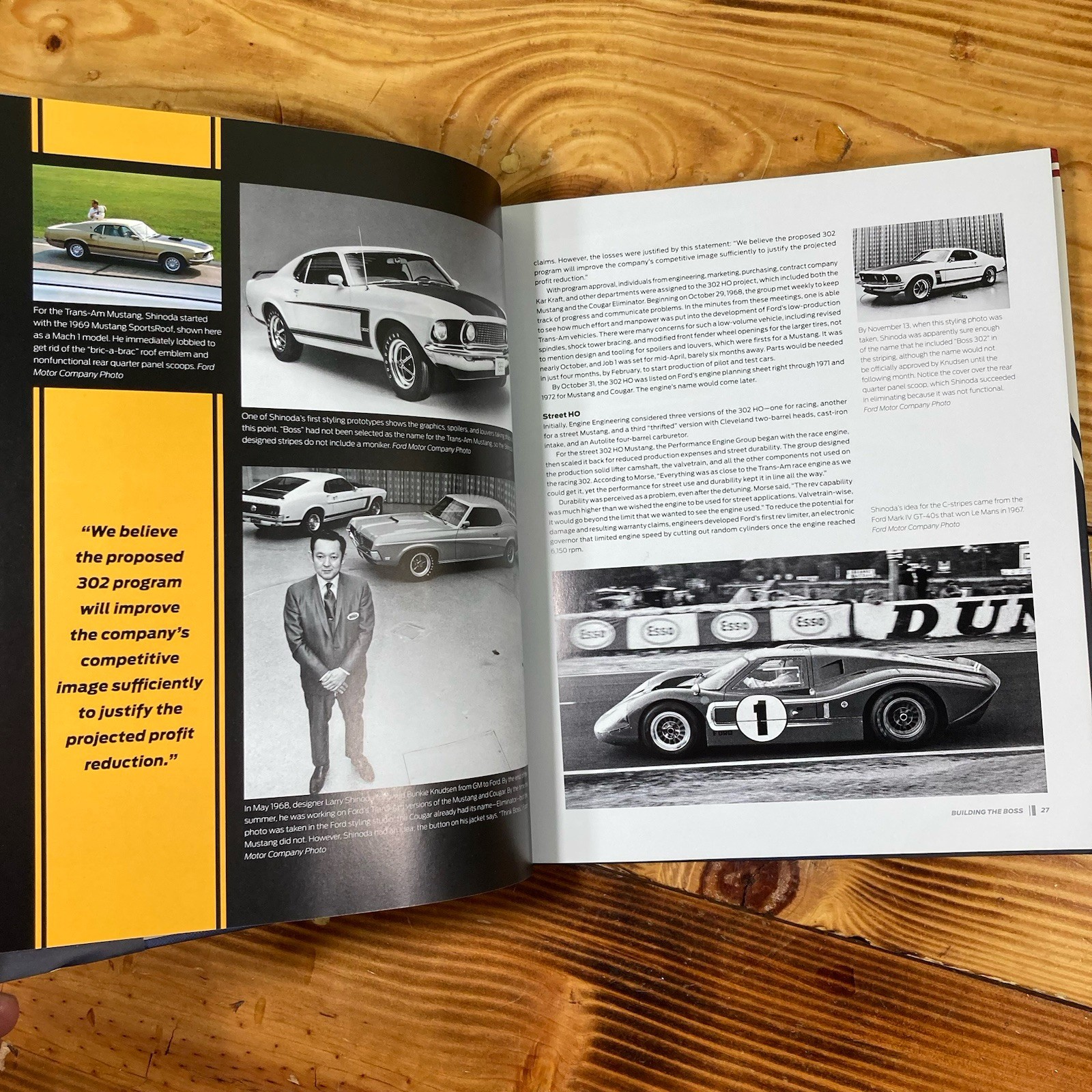 Mustang Boss 302 From Racing Legend to Modern Muscle Car 2011 Hardcover