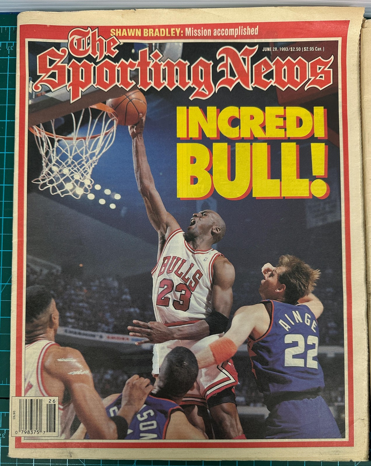 Vintage 1993 95 The Sporting News Magazine March June Michael Jordan Bulls NCAA