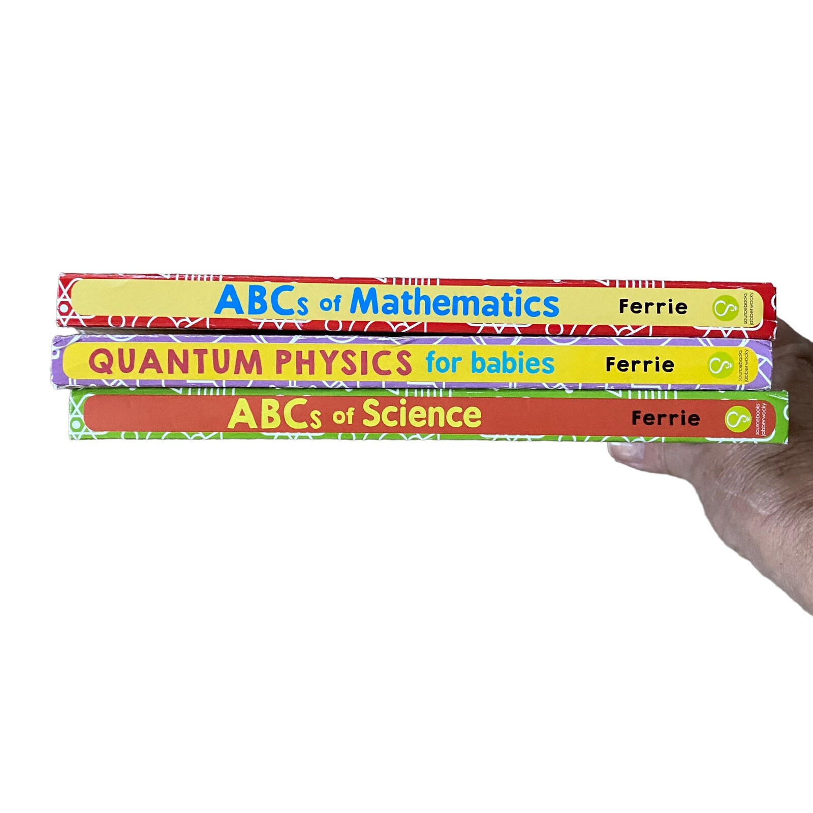 Board books By Chris Ferrie Lot of 3 Quantum Physics ABCS of Mathmatics, Science