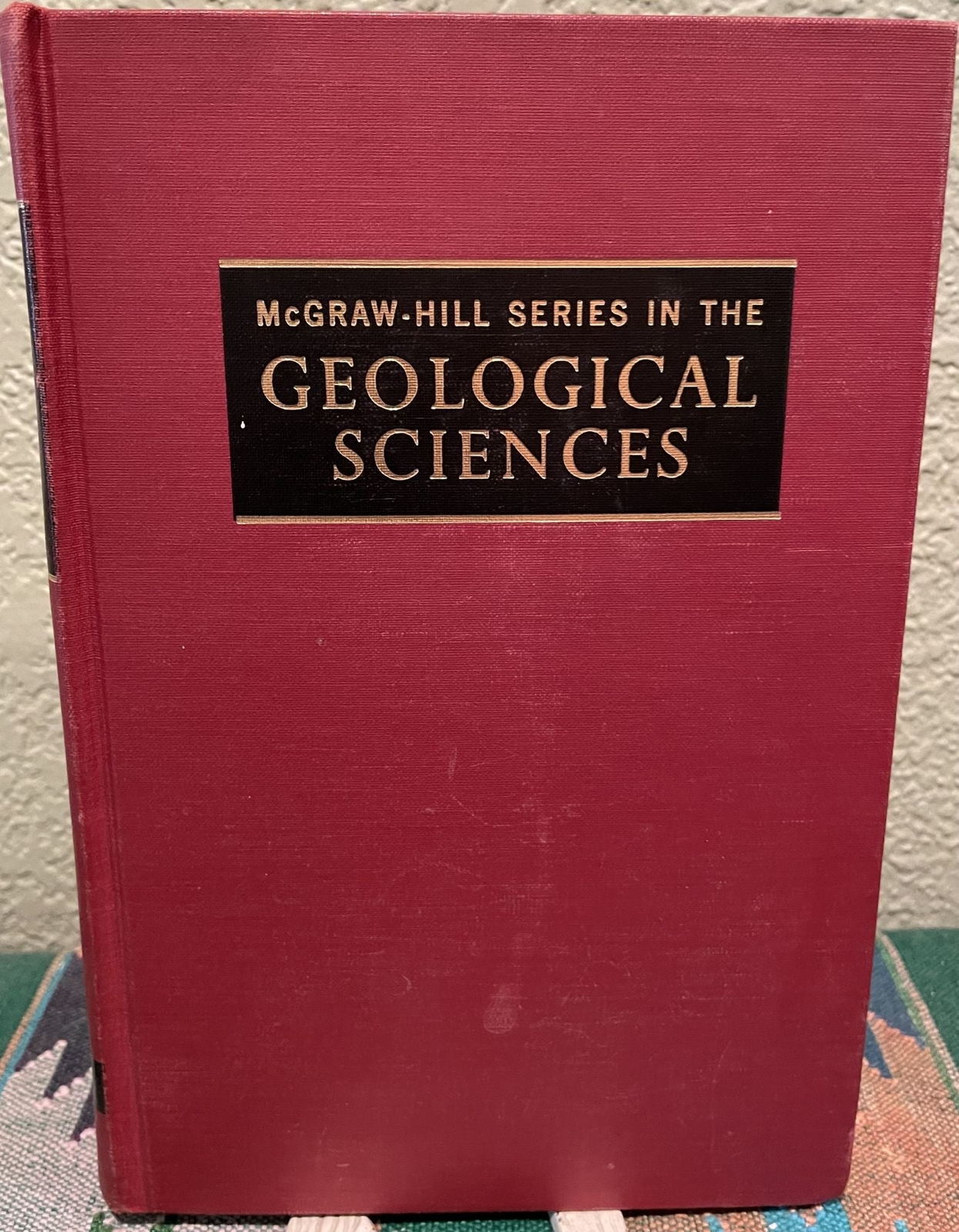 L U De Sitter / Structural Geology 1956 Textbook 552 pages with 309 figures