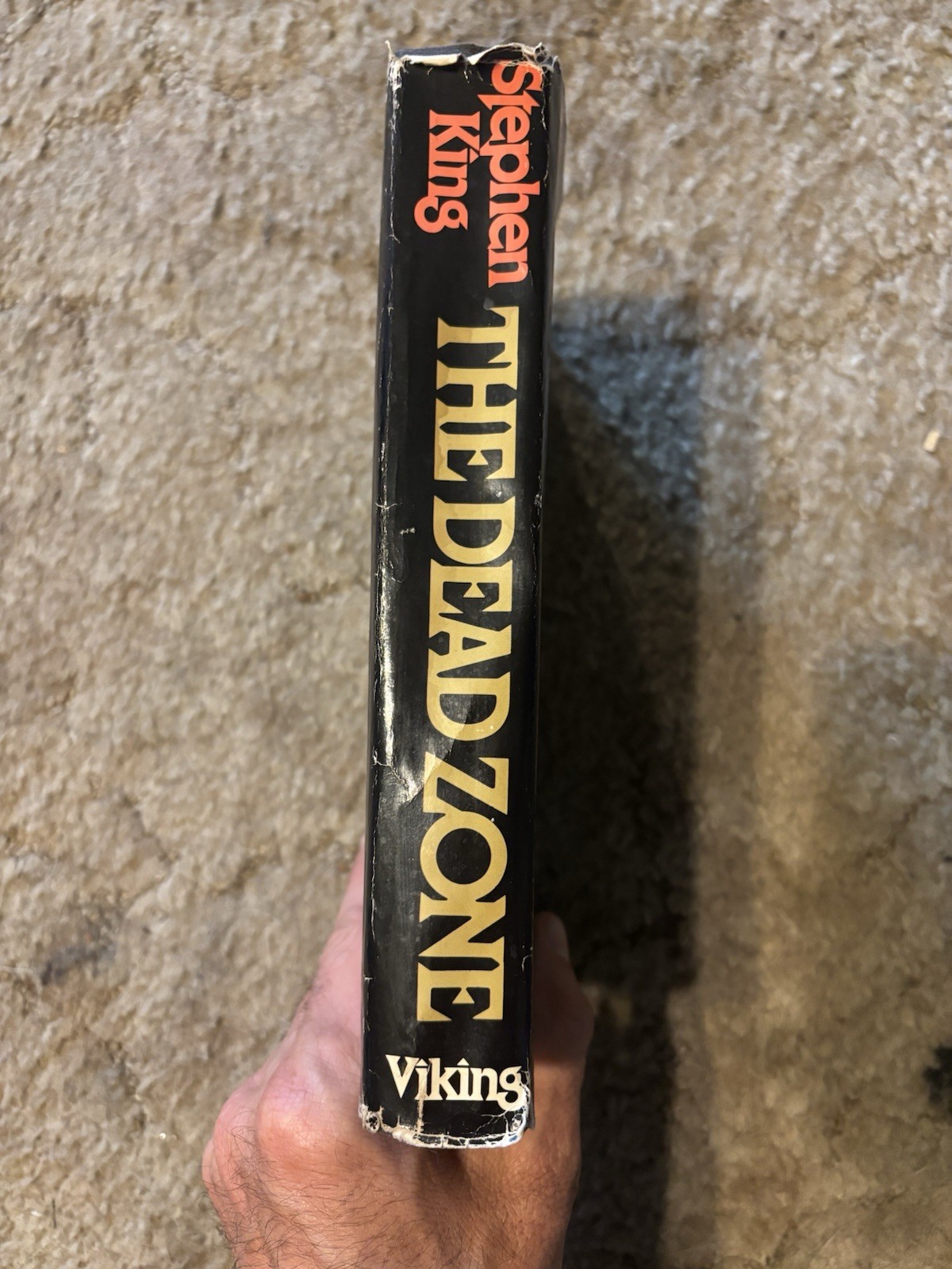 The Dead Zone Stephen King 1979 First Edition Viking Press Hardcover Vintage Boo