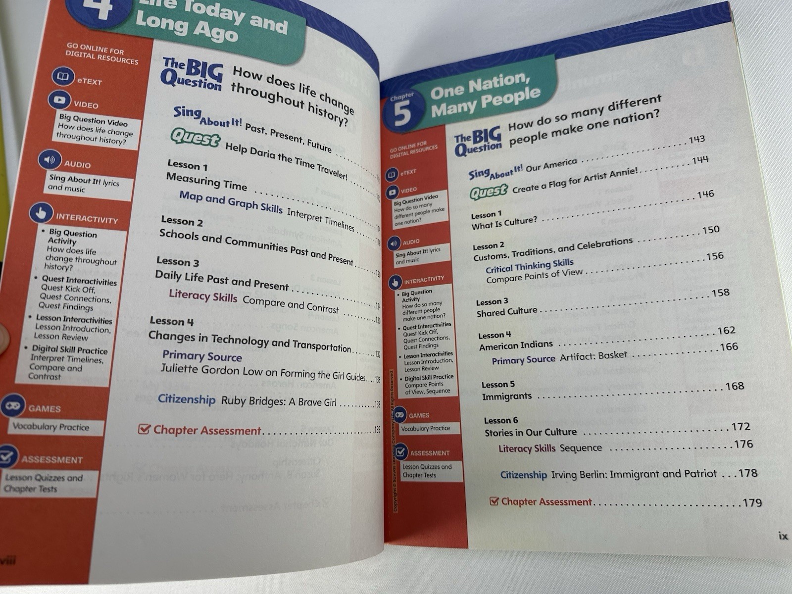 SAVVAS LEARNING COMPANY MY WORLD INTERACTIVE BOOK SOCIAL STUDIES
