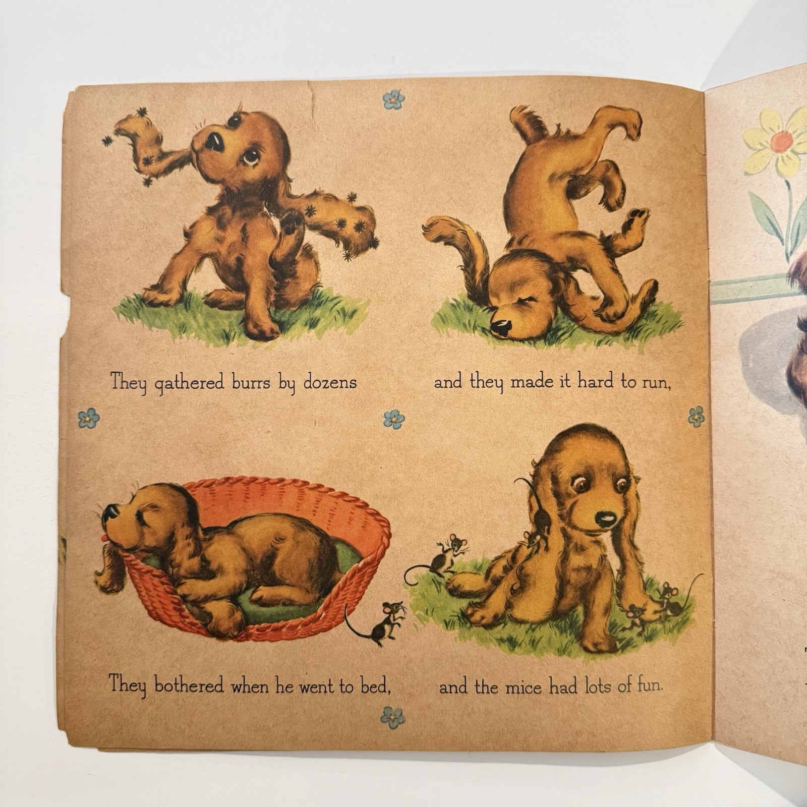 1946 Fuzzy Wuzzy Puppy Book #938 Whitman Pub. Co. 12 Pages