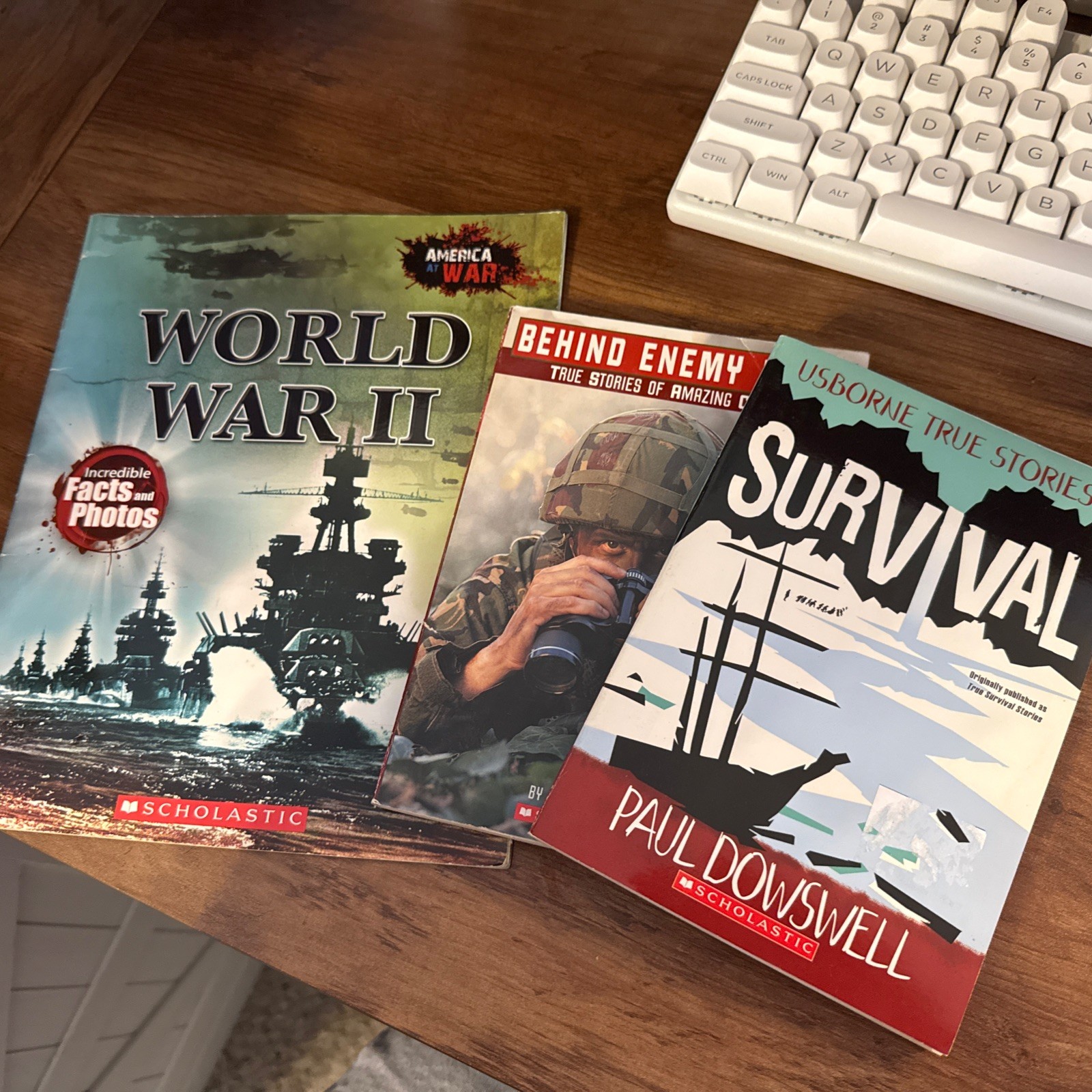 Bundle: World War II History Book Bundle (4th – 8TH) Survival, +1