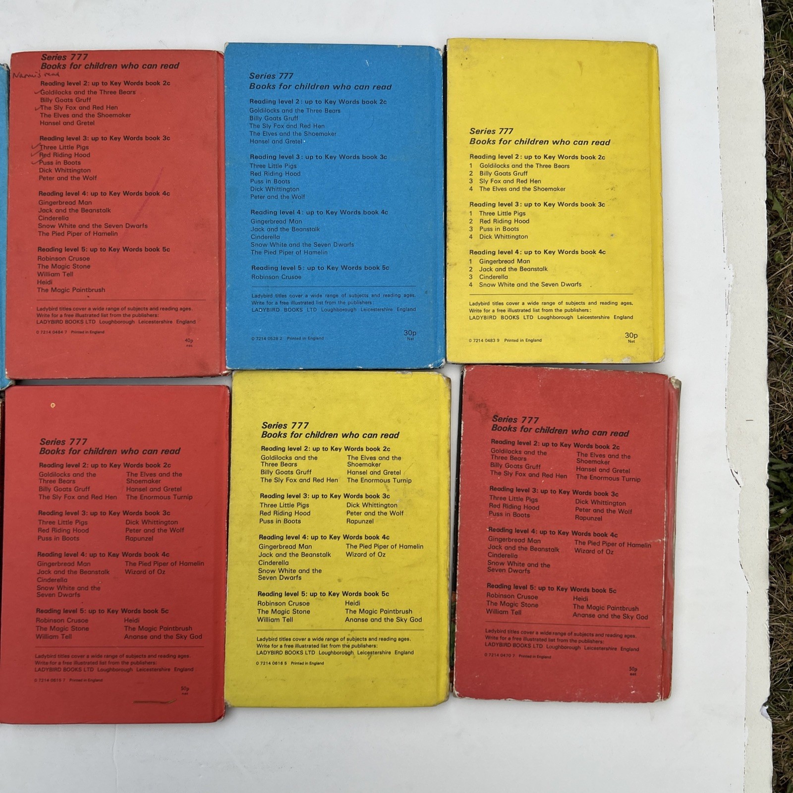 Job Lot 10 Ladybird Read It Yourself Rare Children’s Books Hardback Collectable