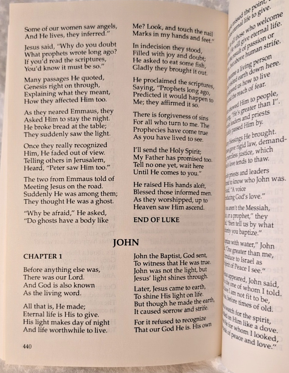 Bible, Ballad of the Bible – Paperback By Haveman, George F – Signed