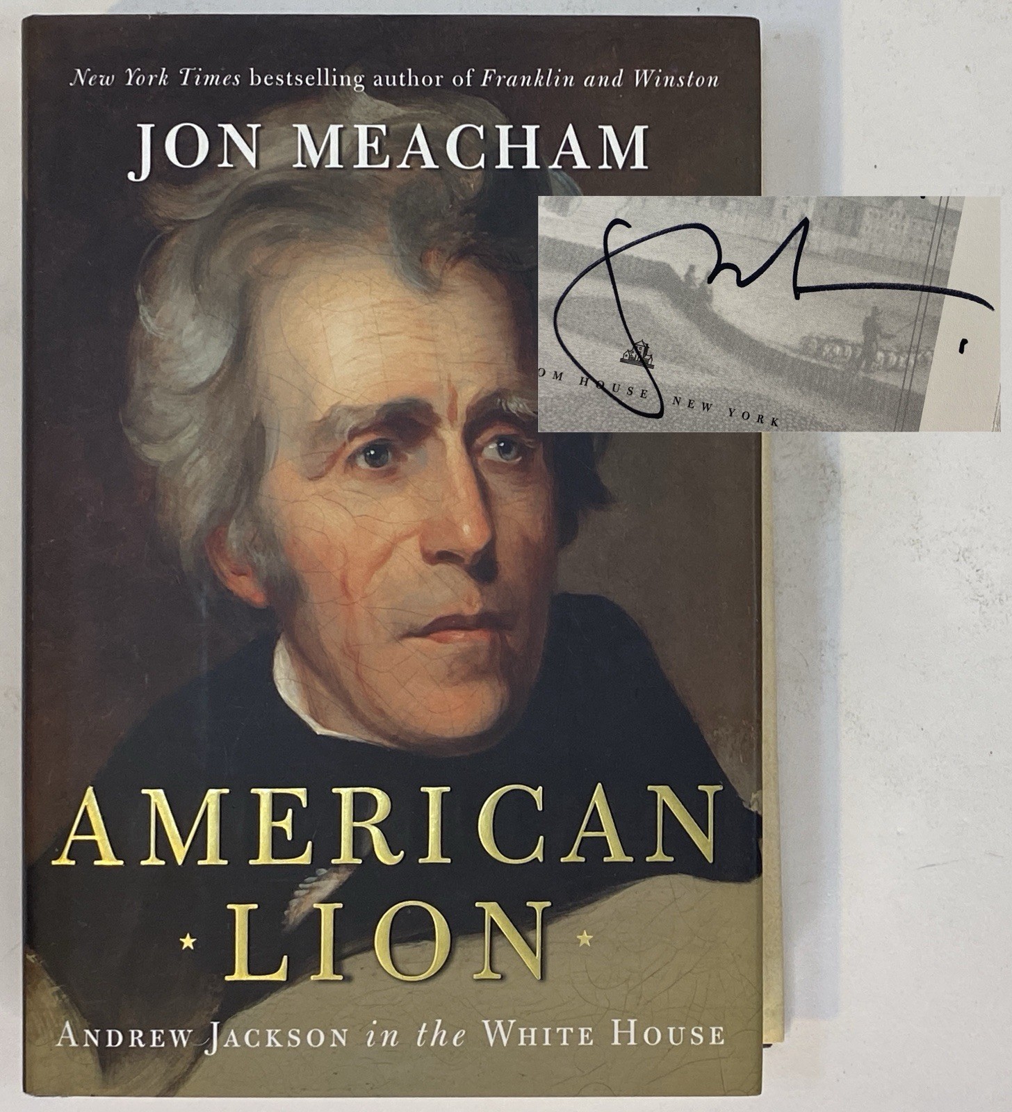 Jon Meacham – American Lion – SIGNED 1st/3rd – Andrew Jackson – PULITZER PRIZE