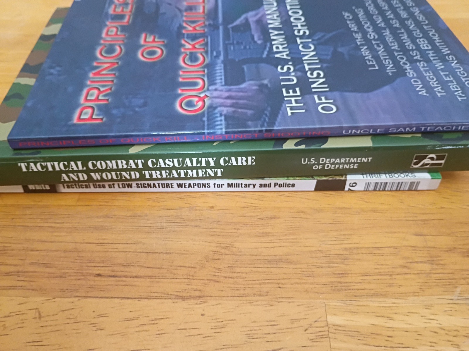 Misc. Tactical Warfare Books