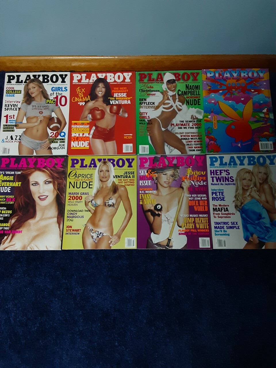 PLAYBOY MAGAZINES RANGING FROM OCTOBER 1999 TO NOVEMBER 2002