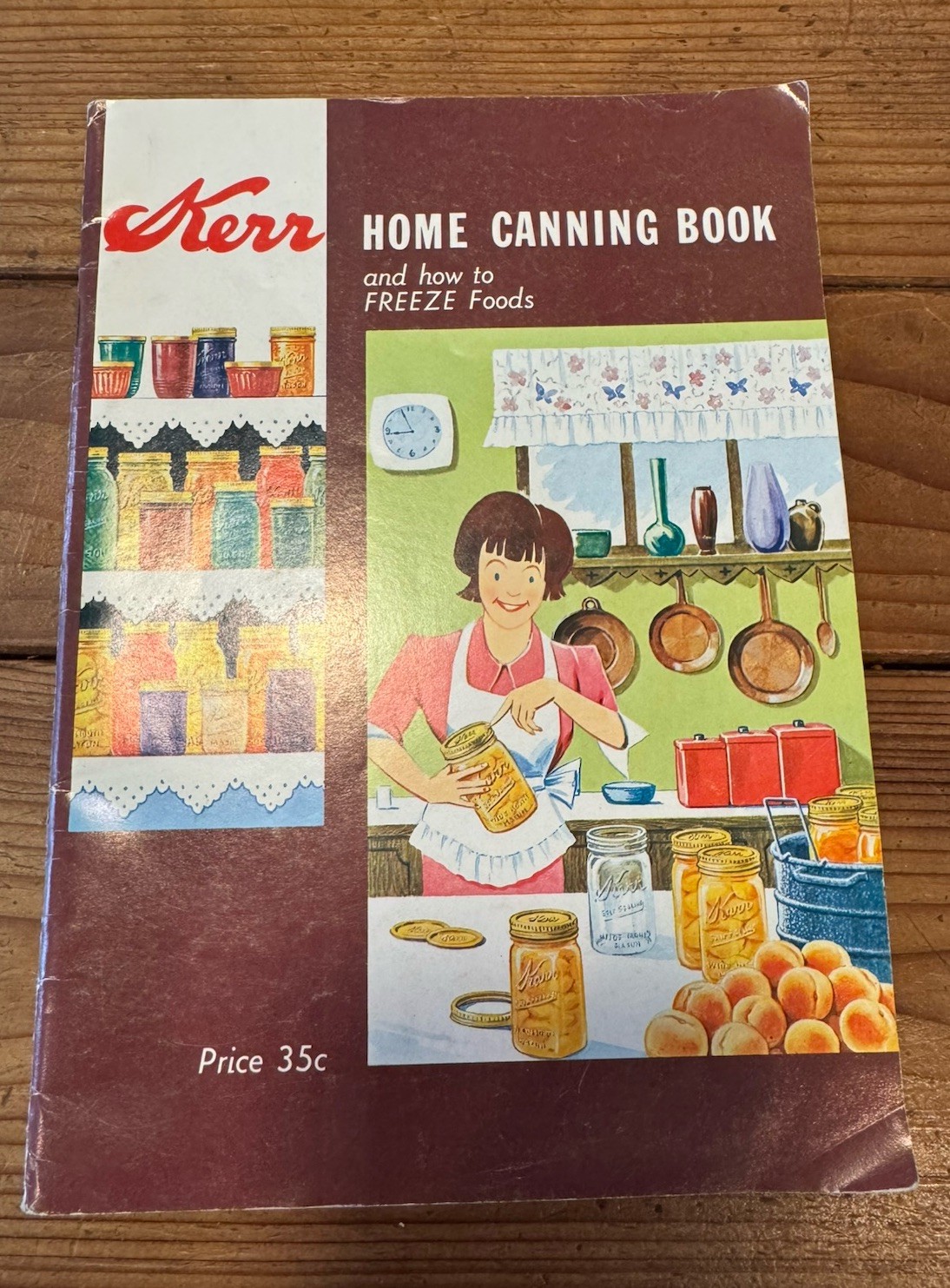 1969 -Kerr Home Canning Book and How to Freeze Foods 56 pages, illustrated, VG+