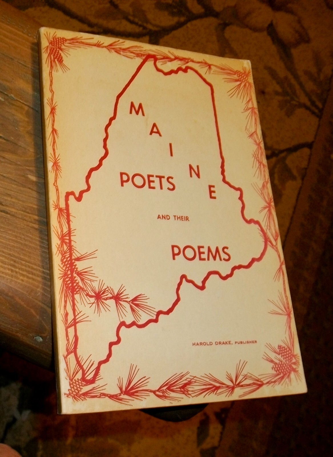Maine Poets & Their Poems, 1973, PB, 1st?, Harold Drake Publisher