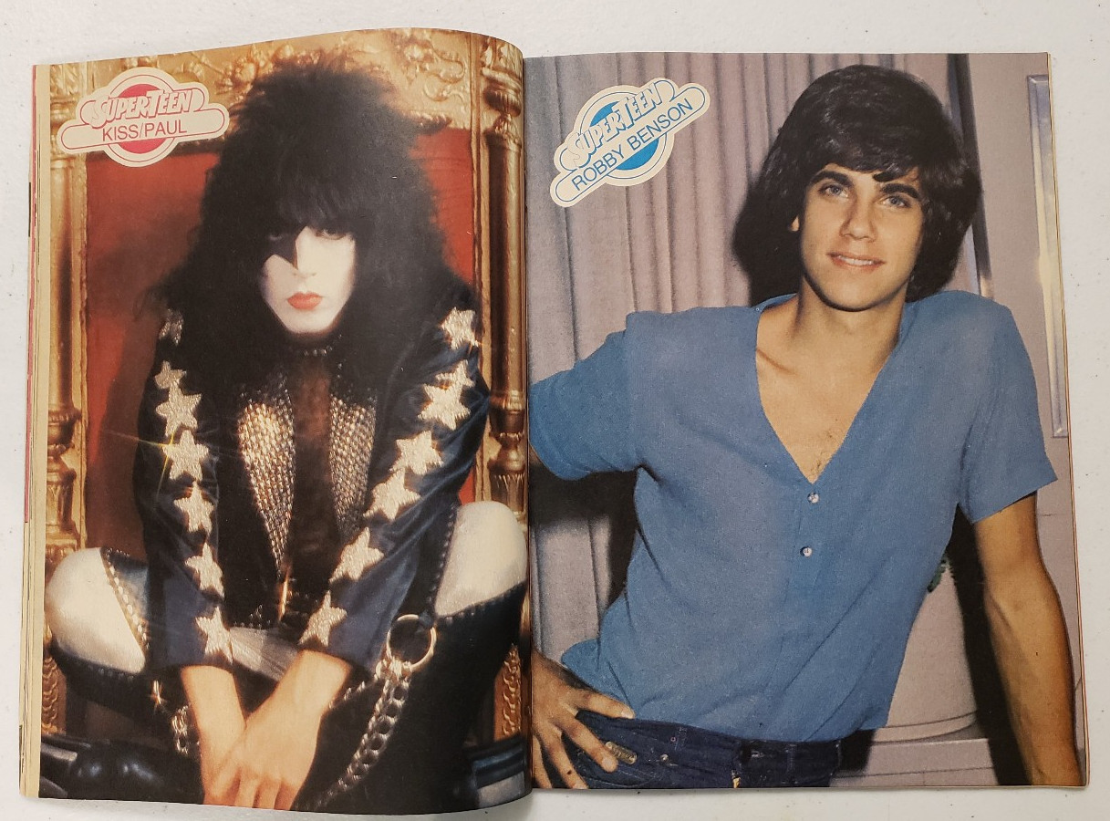 Super Teen Yearbook 1980 KISS~Paul Stanley~Cheap Trick~Leif Garrett~Robby Benson