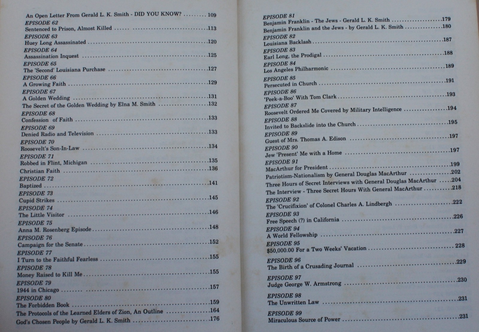 Besieged Patriot Autobiography of Gerald L.K. Smith 1st Ed HCDJ Christian Racist