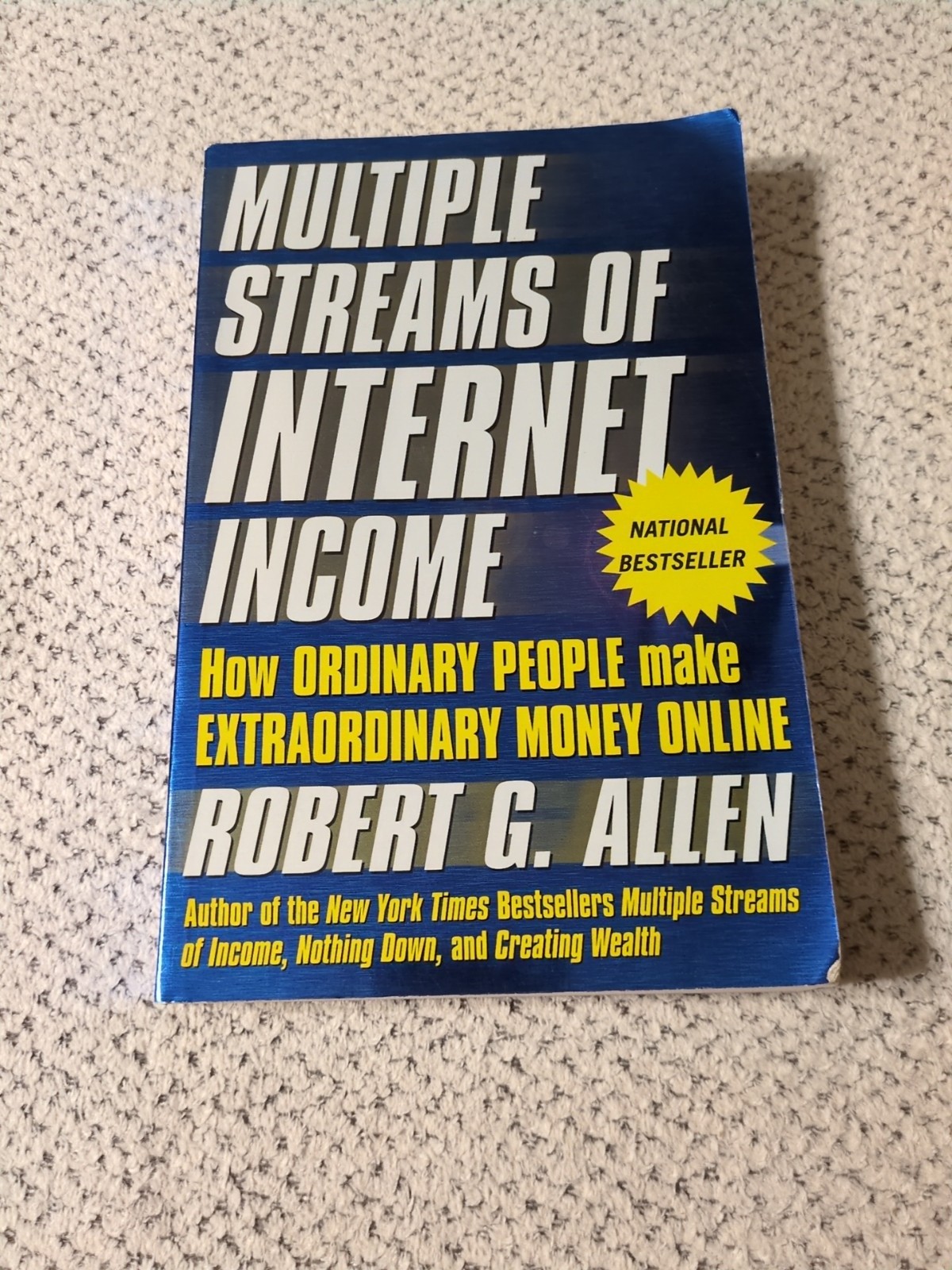 Multiple Streams of Internet Income- Rare: Paperback Robert G. Allen
