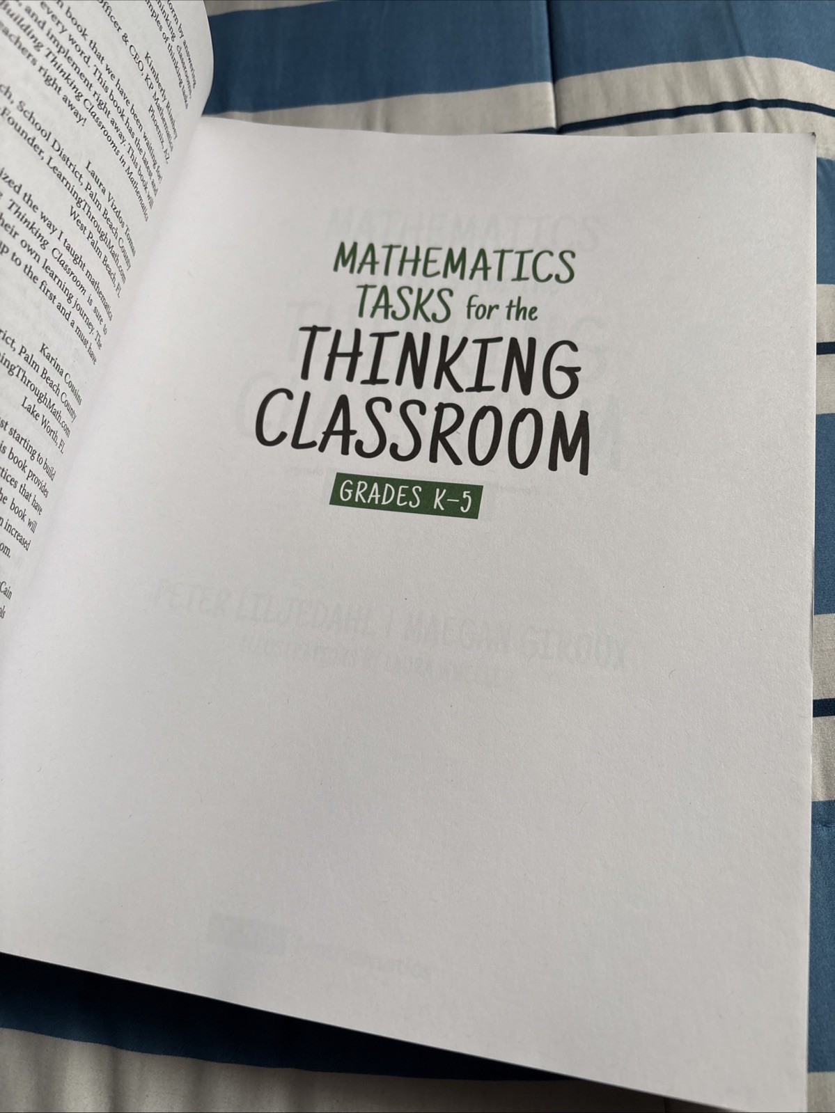 Corwin Mathematics Ser.: Mathematics Tasks for the Thinking Classroom, Grades…